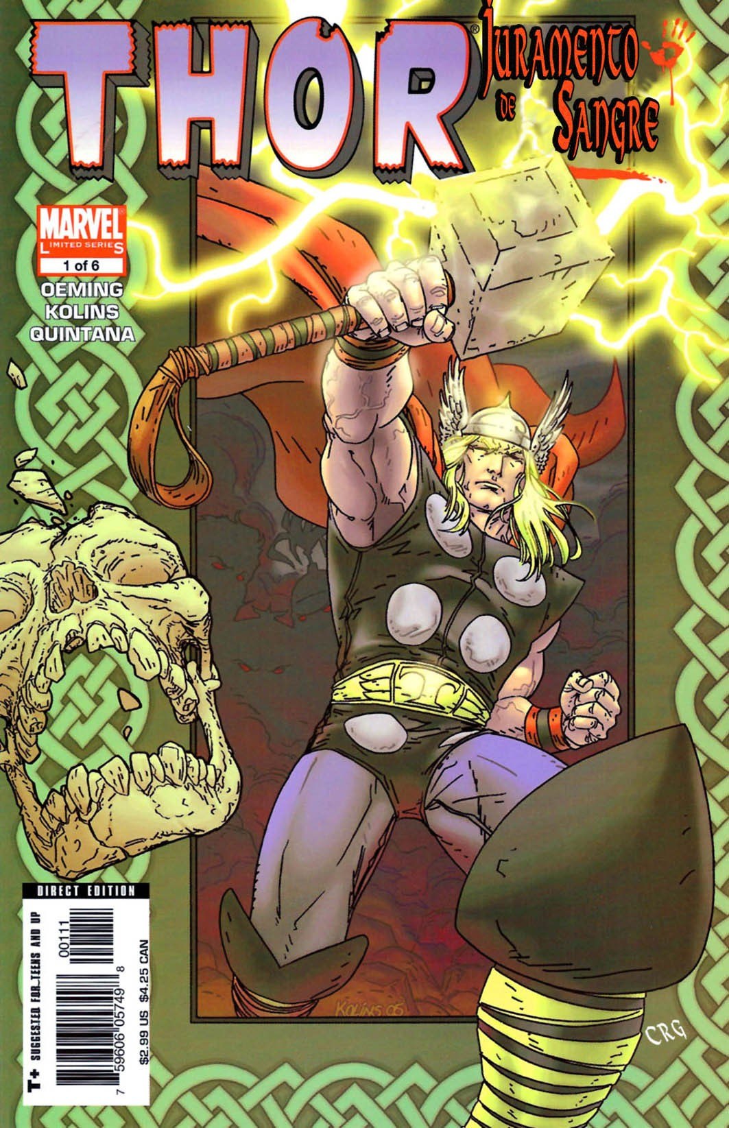 Portada ampliada de THOR JURAMENTO DE SANGRE