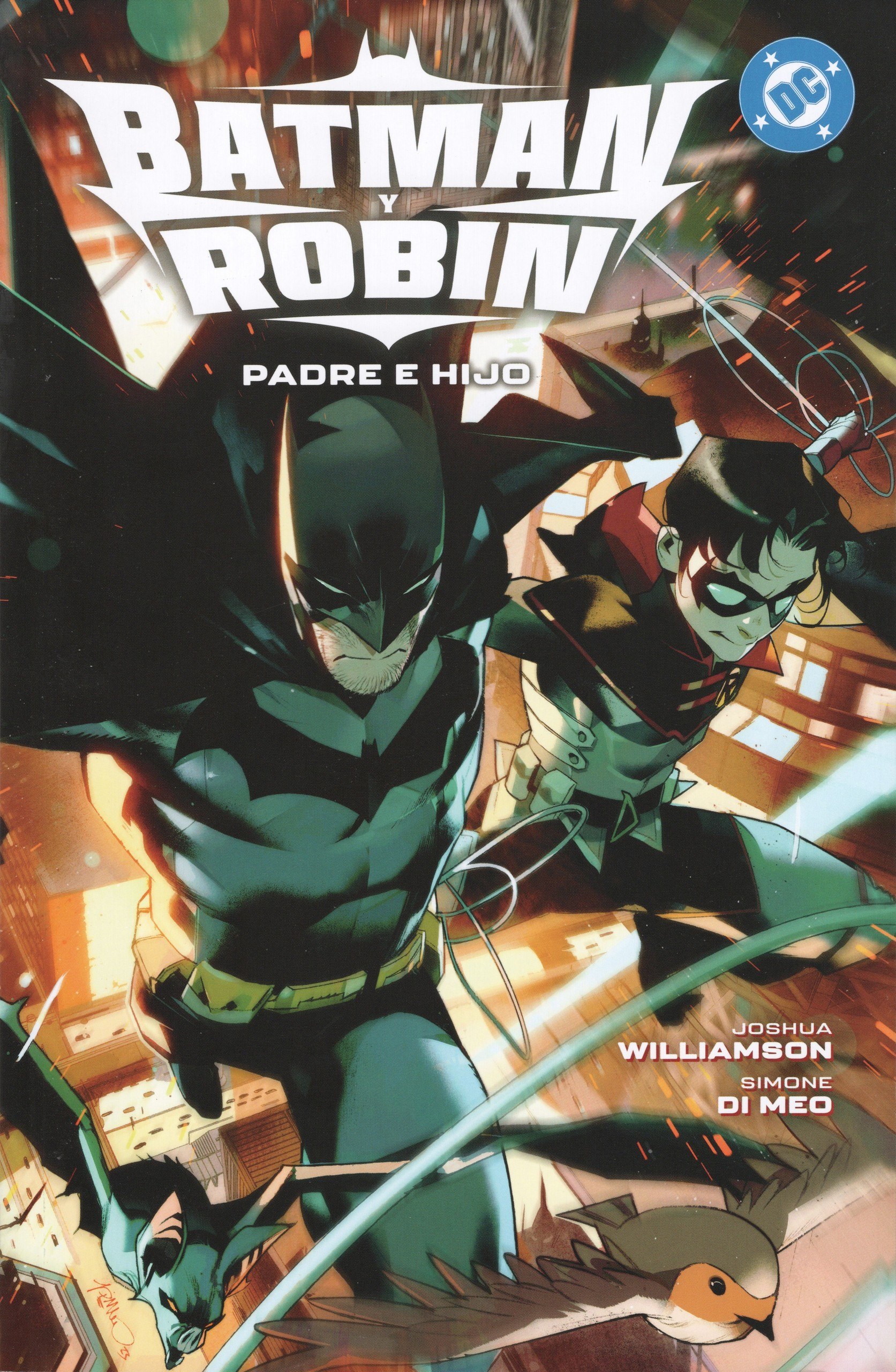 Portada ampliada de BATMAN Y ROBIN