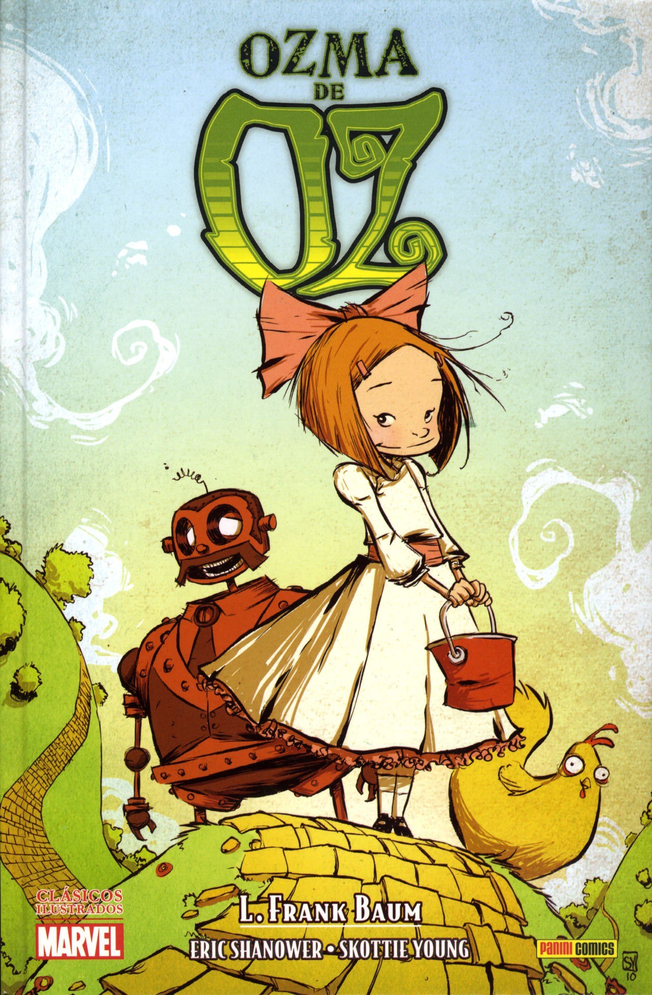 Portada ampliada de Ozma de Oz