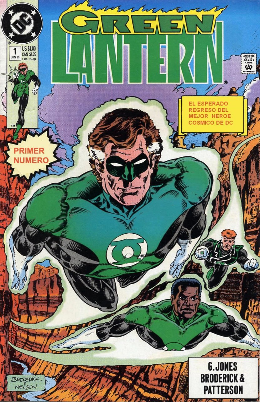 Portada ampliada de Green Lantern Vol. 3 (1990-2004)
