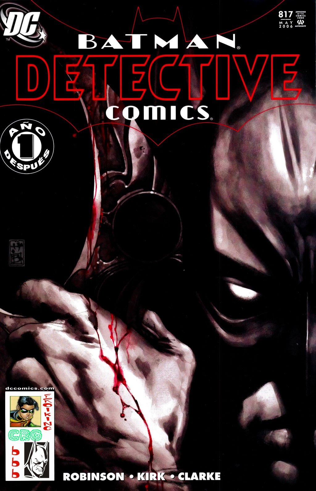 Portada ampliada de BATMAN DETECTIVE COMICS