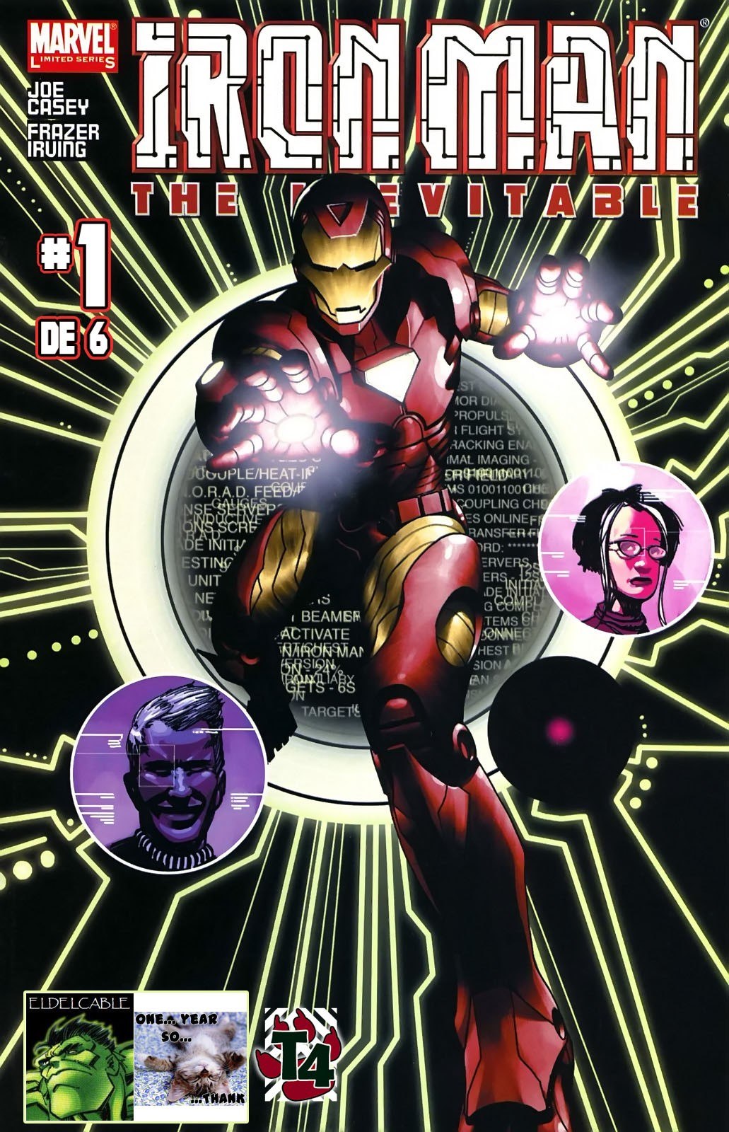 Portada ampliada de IRON MAN! THE REVITABLE