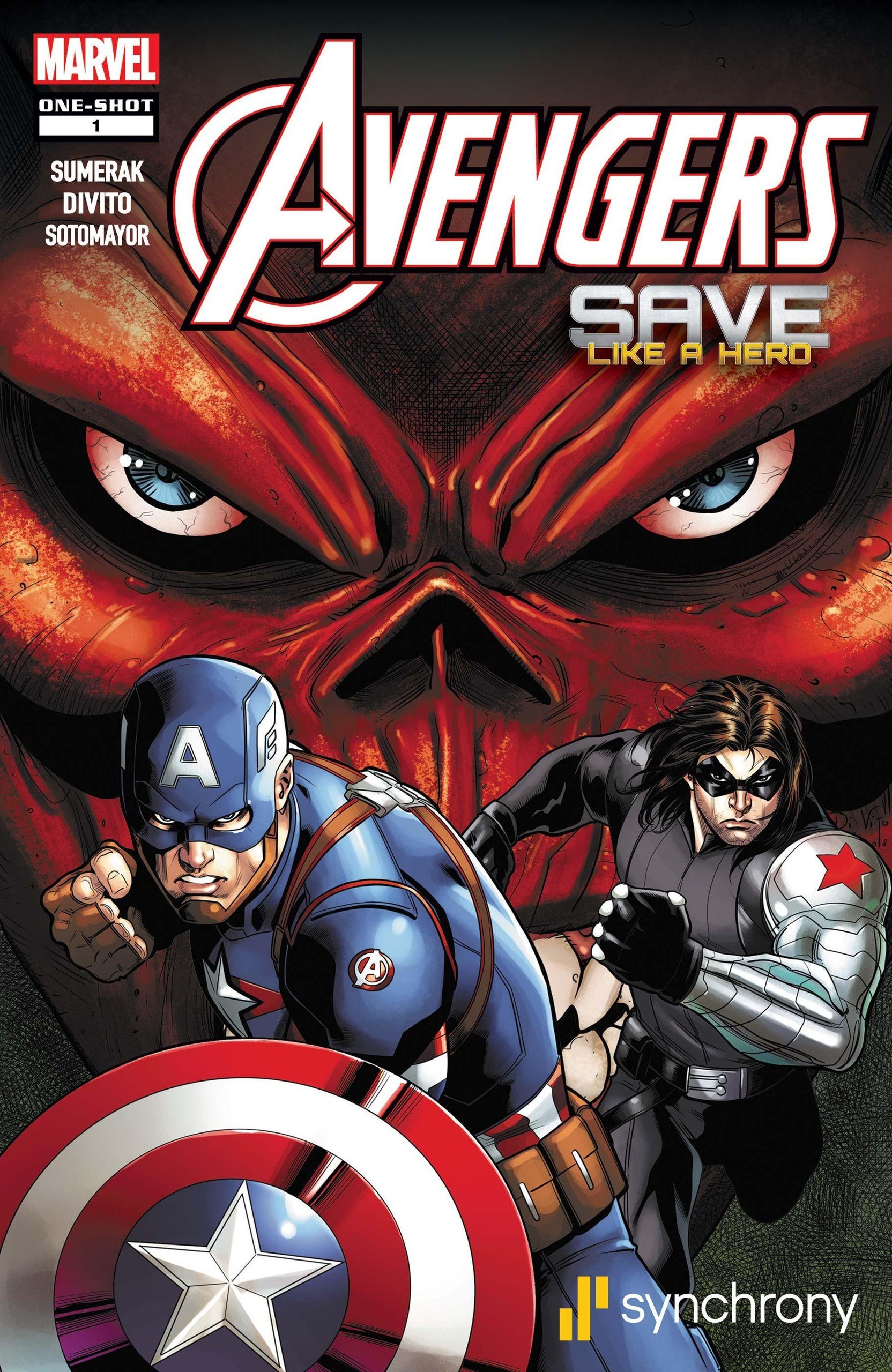 Portada ampliada de Avengers Save Like a Hero por Darkvid y Annie Quinn (CRG-PrixComics-9Reinos-Gisicom-ATComics)