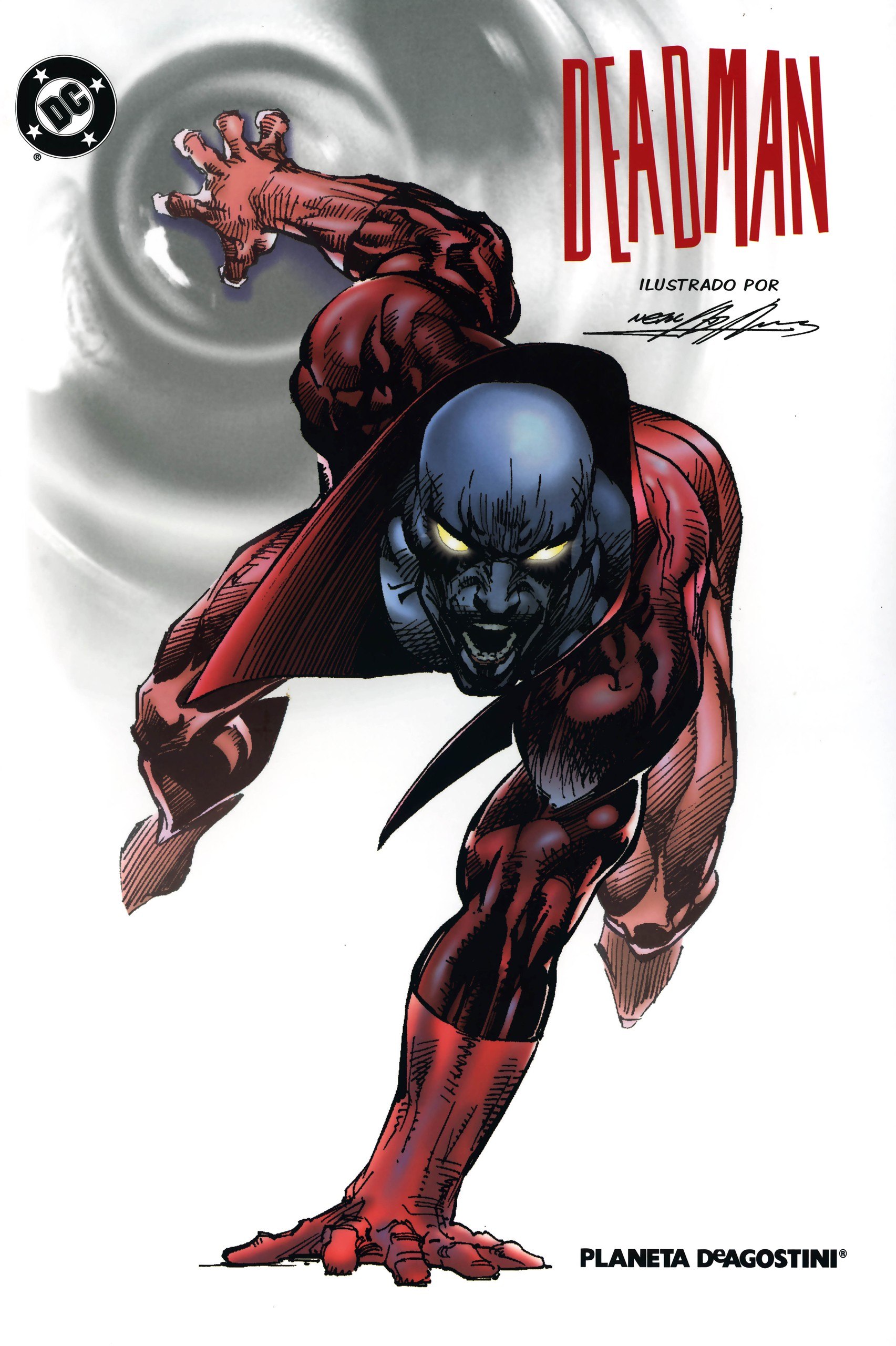 Portada ampliada de DEADMAN ilustrado por Neal Adams (Edicion Absolute)