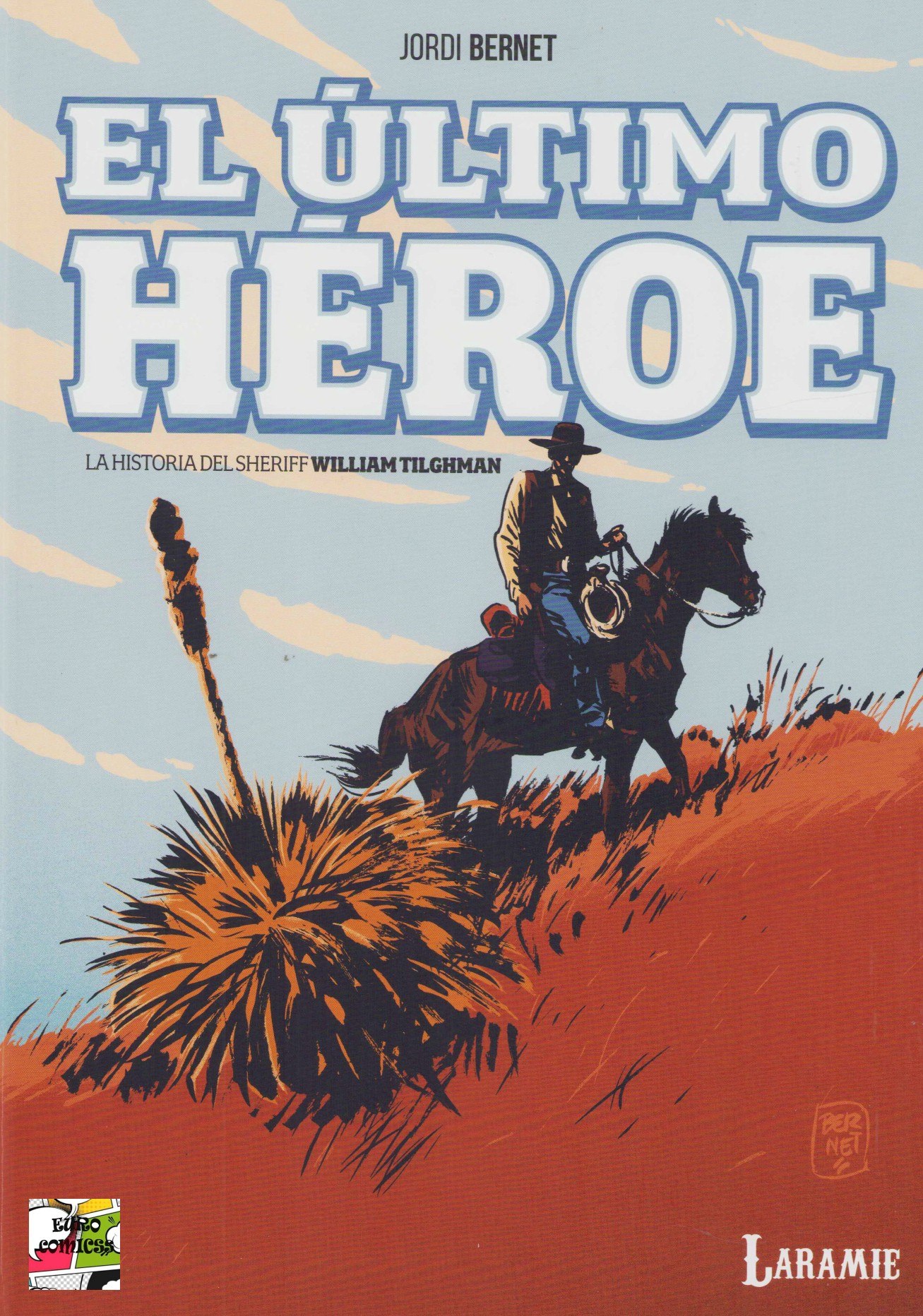 Portada ampliada de El ultimo heroe (Eurocomicss)
