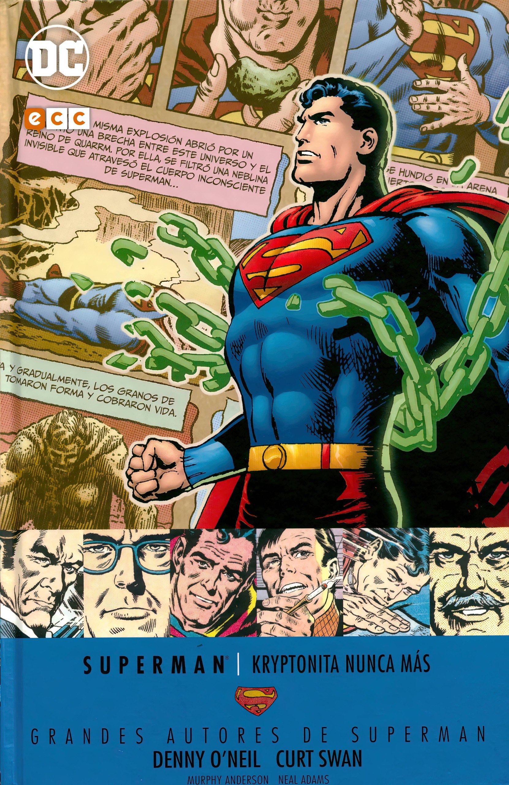 Portada ampliada de GAS Superman - Kryptonita nunca mas