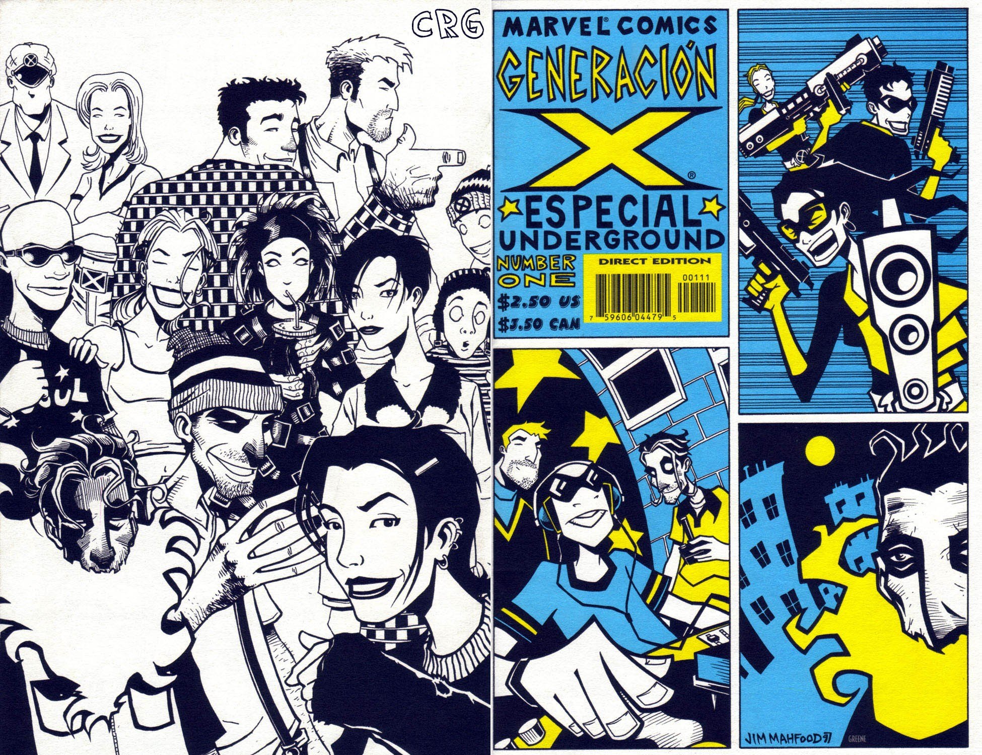 Portada ampliada de Generacion-X Especial Underground