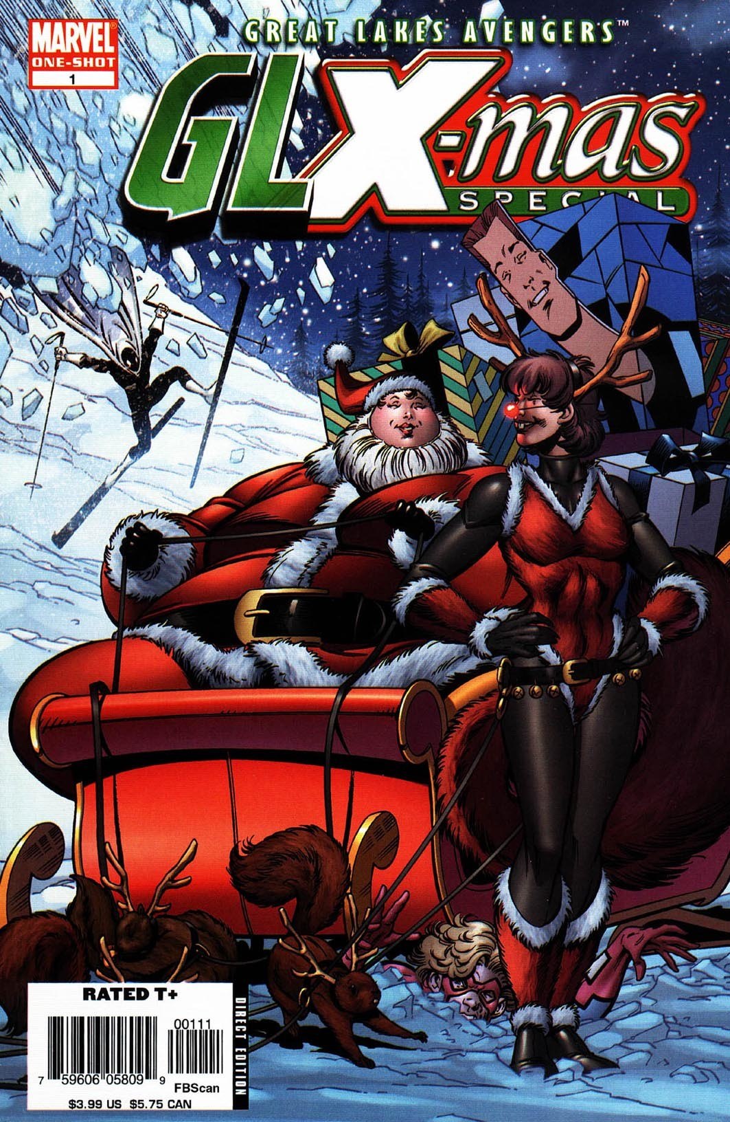 Portada ampliada de GLX Especial Navidad Traducido por Jekyll