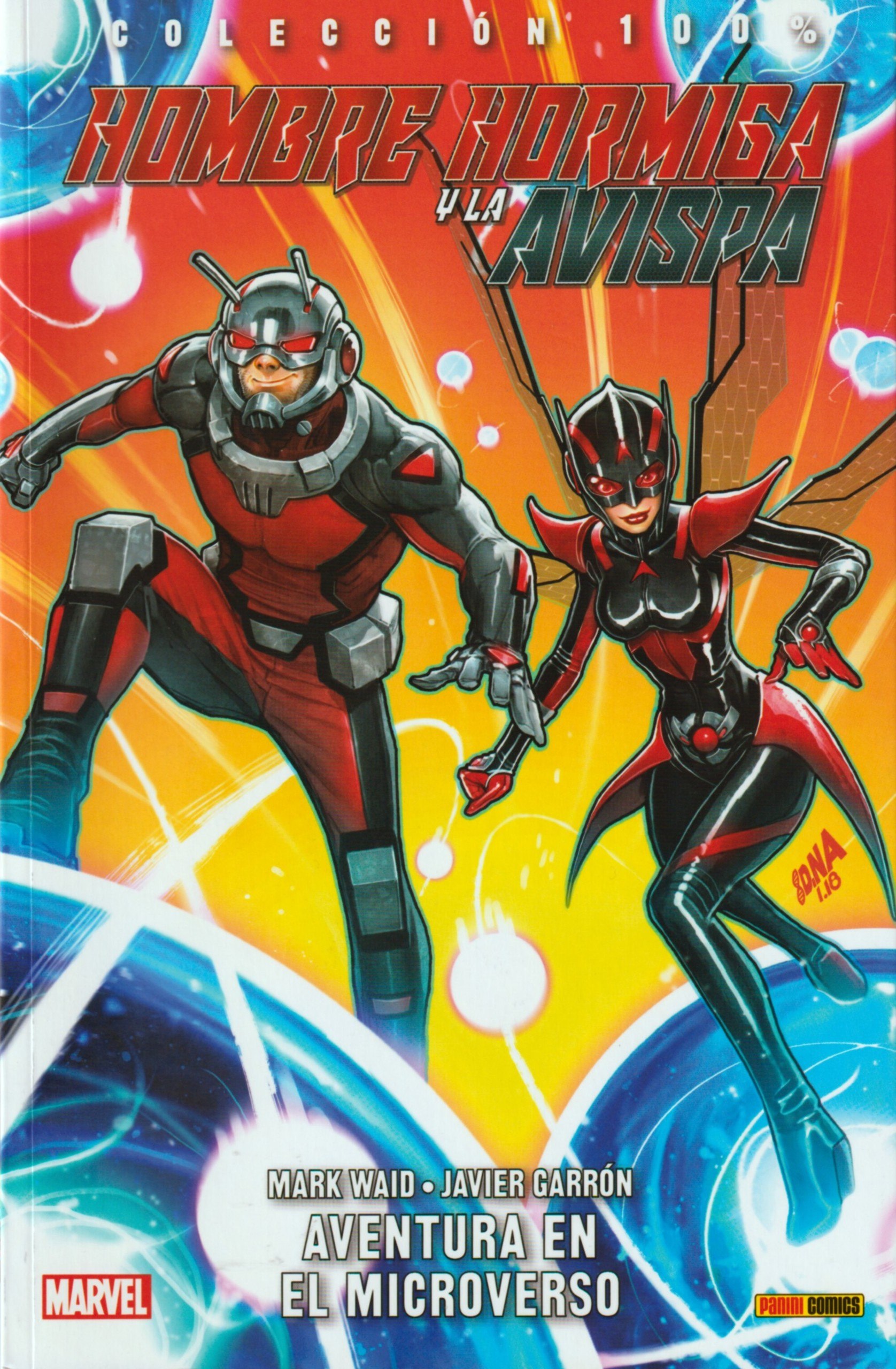 Portada ampliada de Hombre Hormiga y la Avispa - Aventura en el Microverso