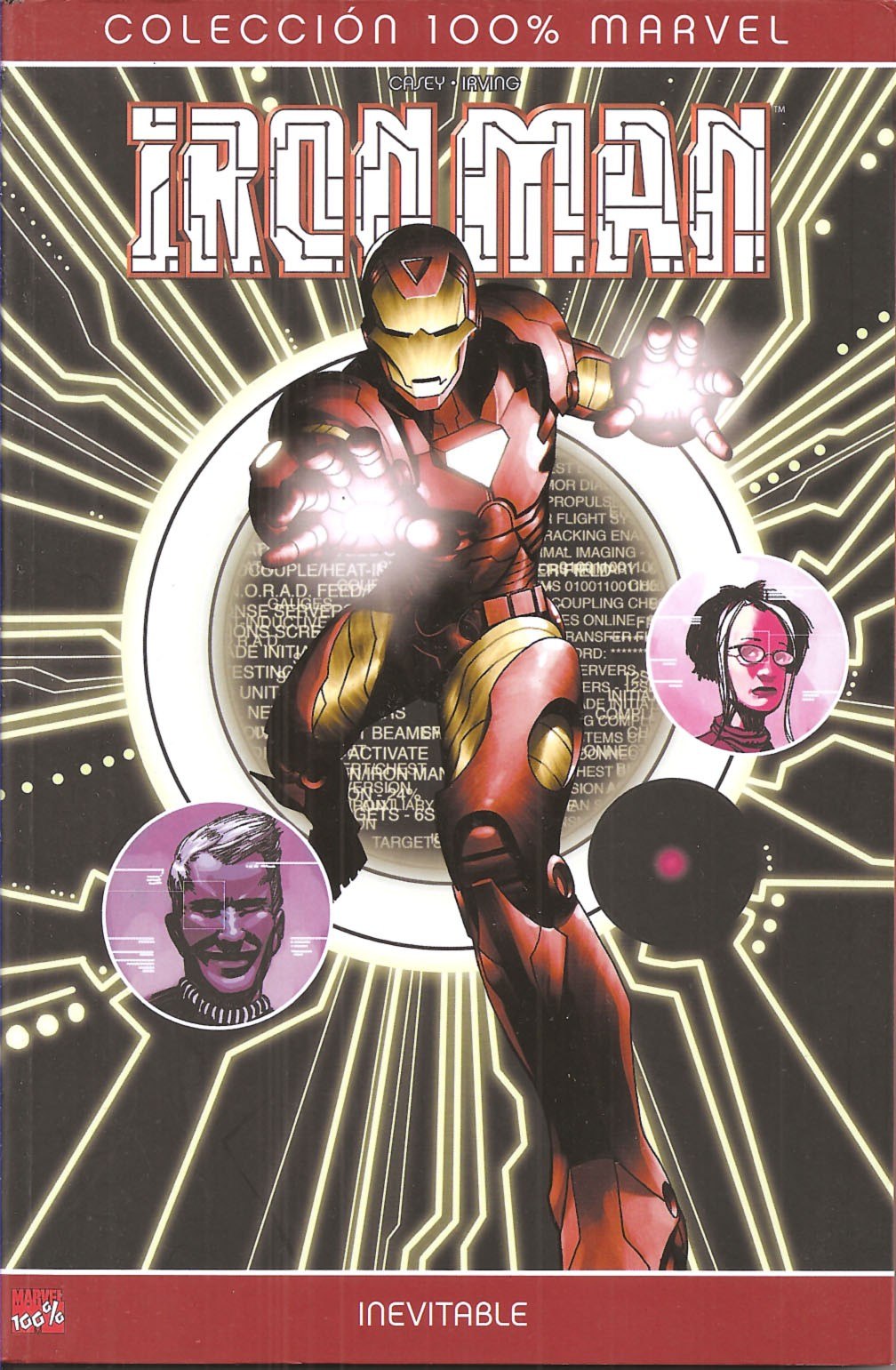 Portada ampliada de IRON MAN