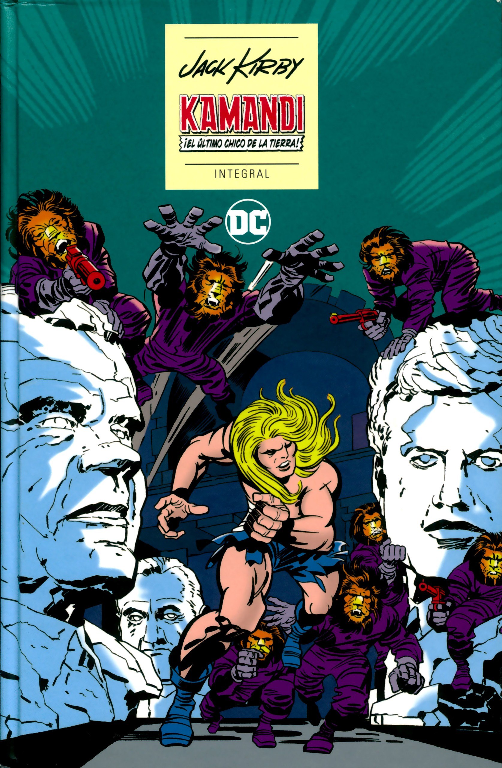 Portada ampliada de Kamandi - El ultimo chico de la tierra - Integral(martinchuc & Sbro)