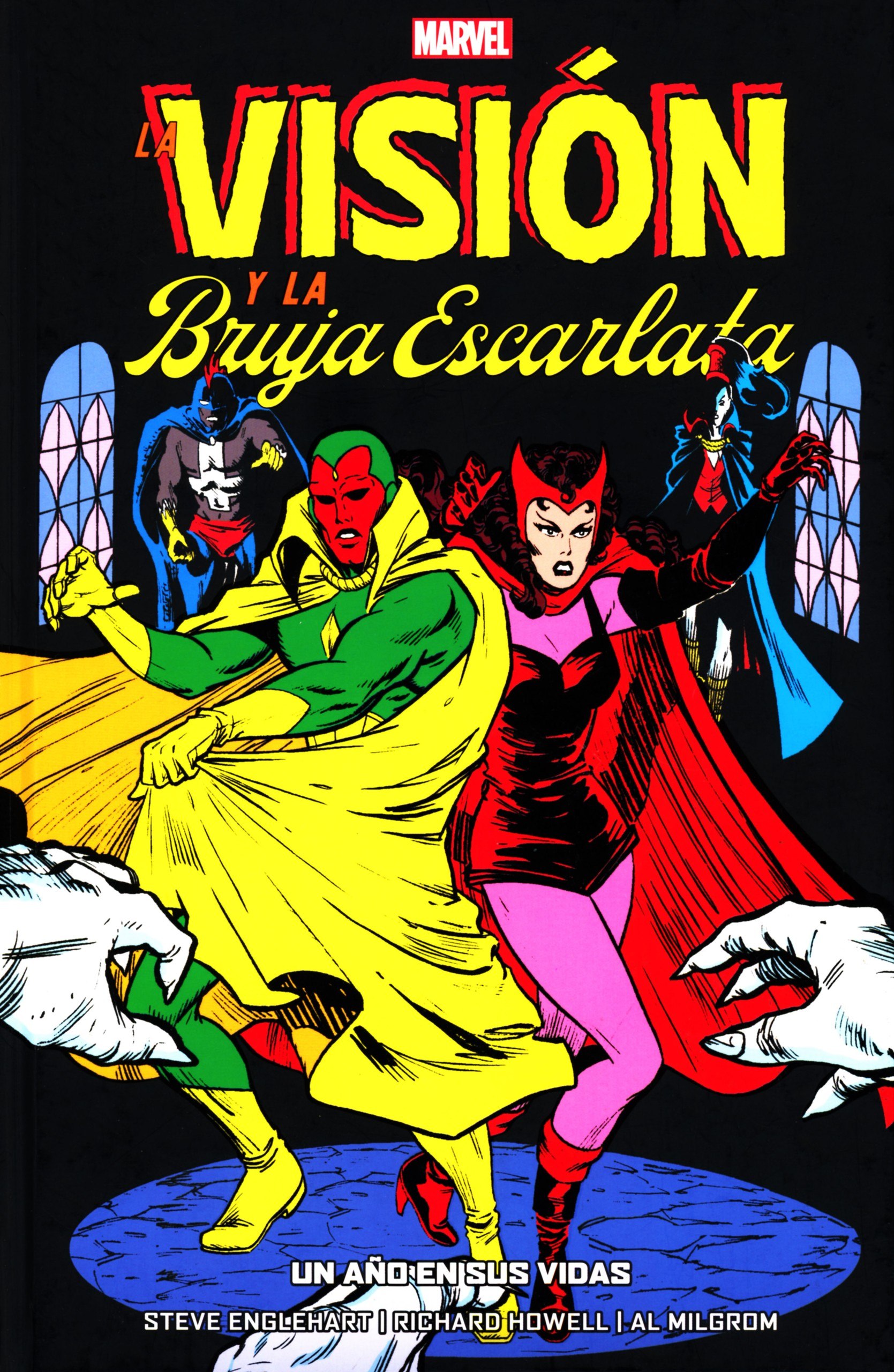 Portada ampliada de La Vision y La Bruja Escarlata - Un ano en sus vidas (TVTSWv2 1-12) (Funkspider, CRGfunding)