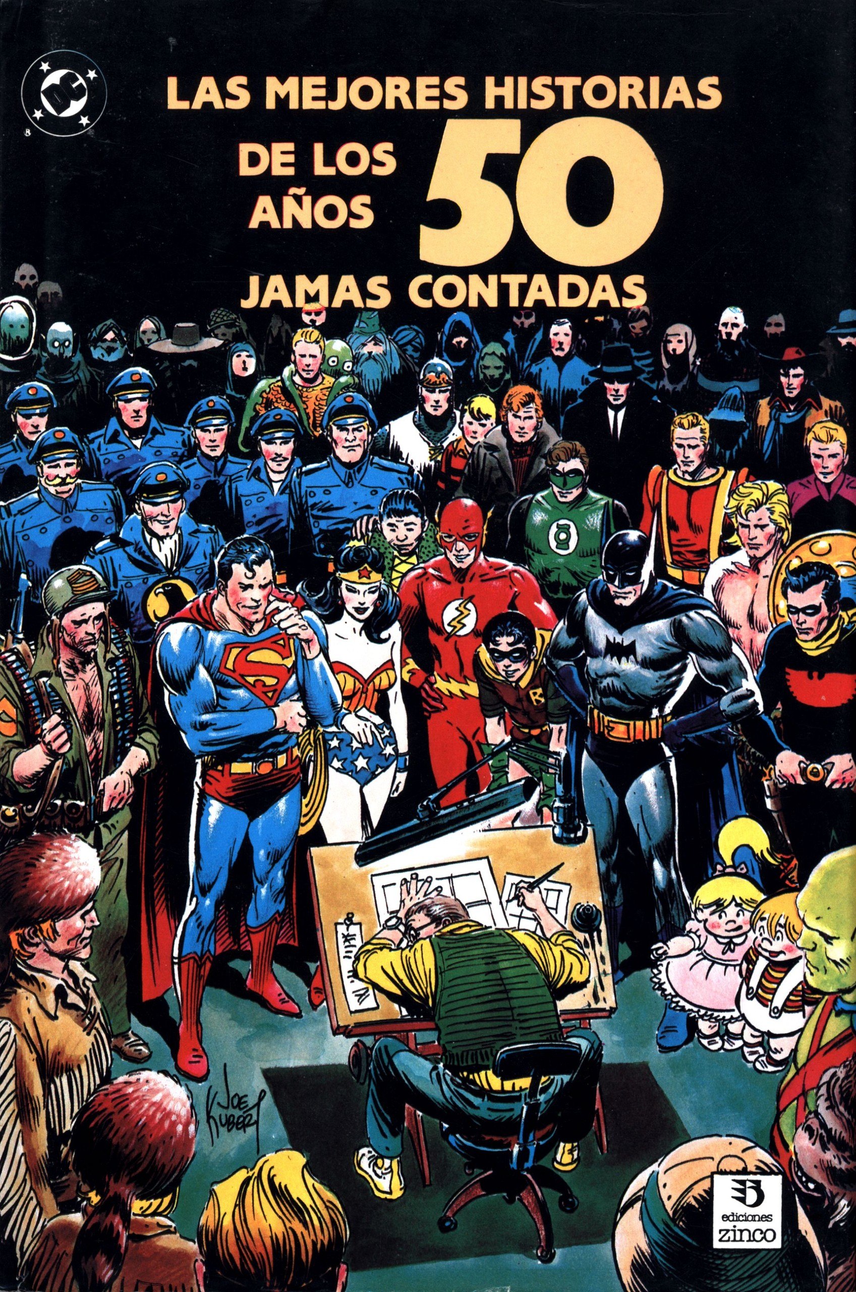 Portada ampliada de Las Mejores Historias de los anos 50 Jamas Contadas (1991) xfraNXesCo