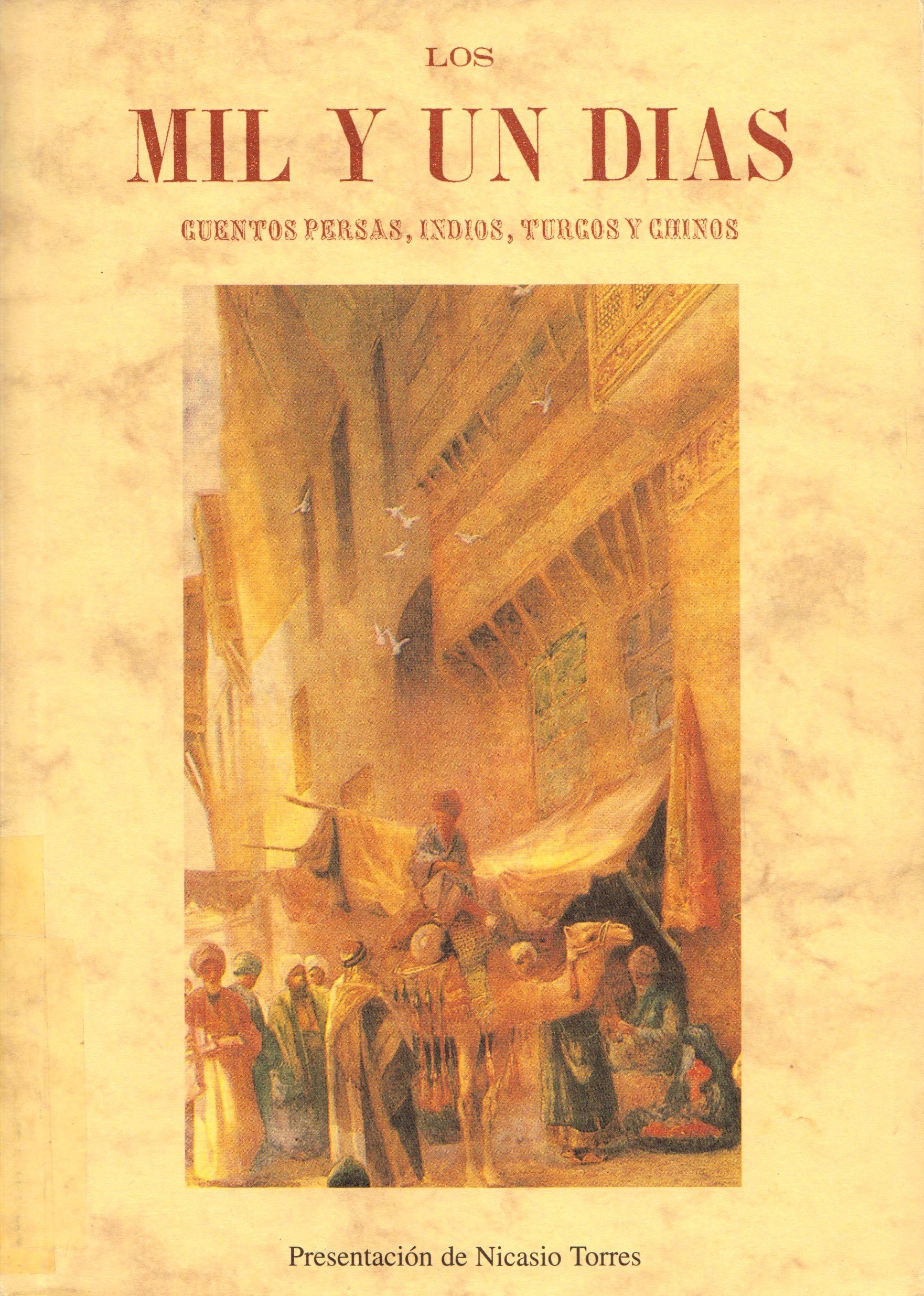 Portada ampliada de Los mil y un dia - VV.AA. (Jose J. de Olaneta, Editor 2002)