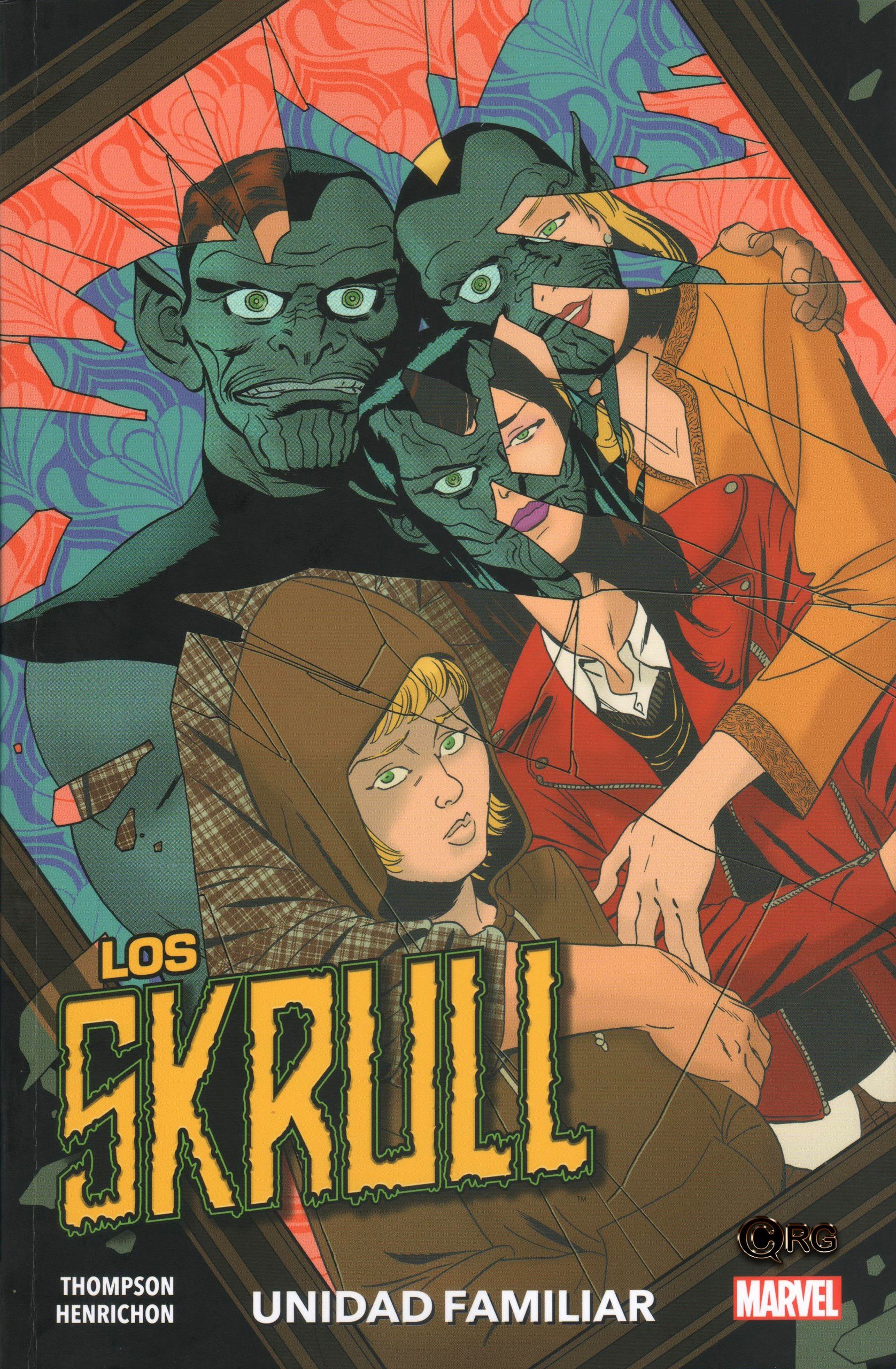 Portada ampliada de Los Skrull - Unidad Familiar - Punkarra