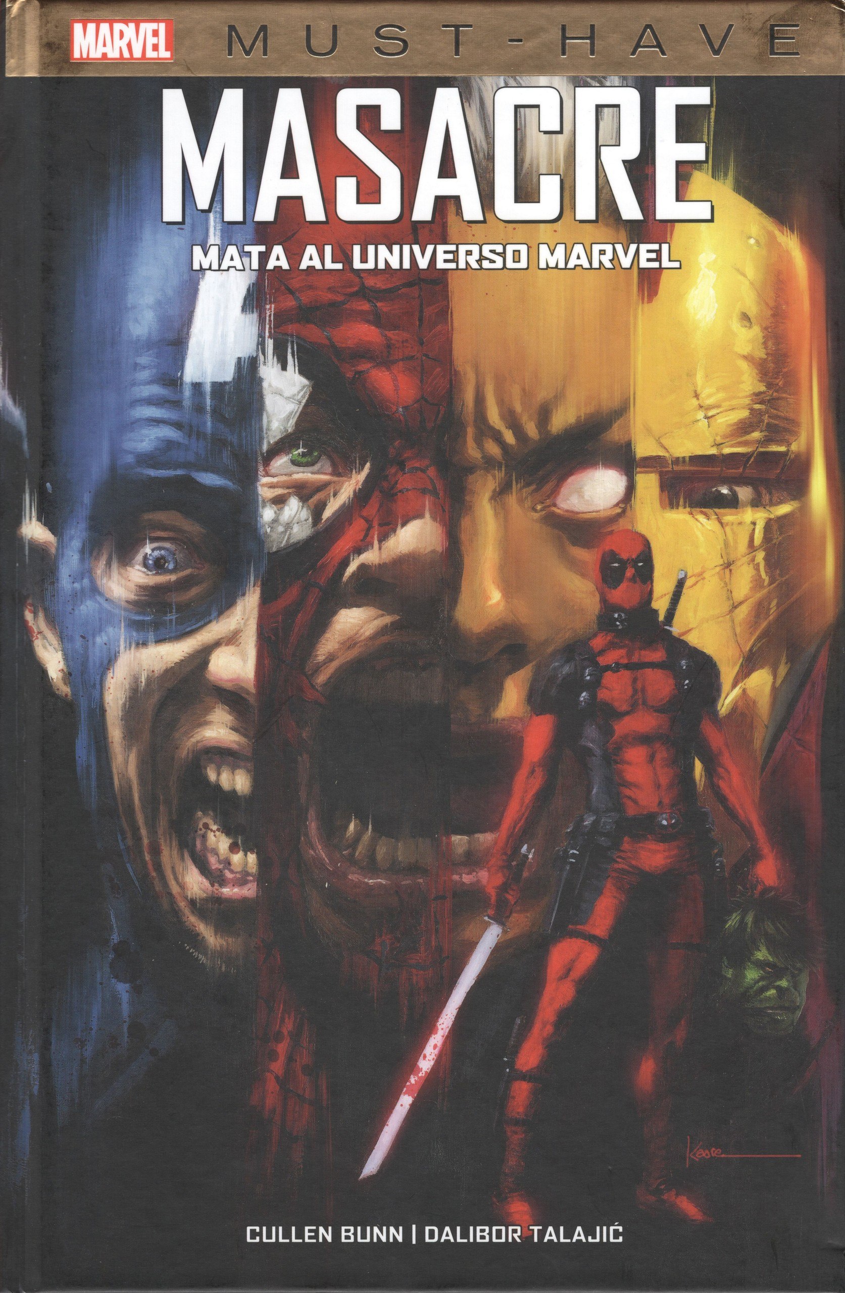 Portada ampliada de Masacre mata al Universo Marvel Punkarra
