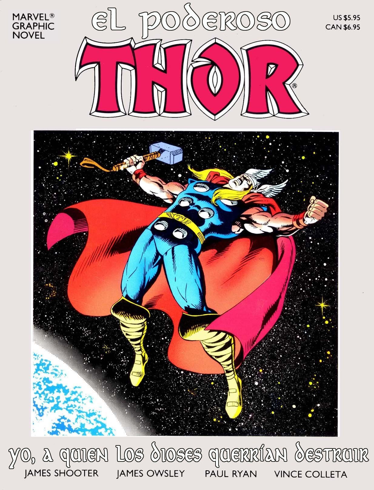 Portada ampliada de MGN Thor - Yo, a quien los dioses querrian destruir
