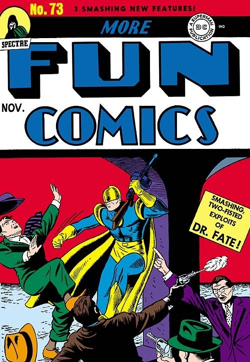 Portada ampliada de MORE FUN COMICS