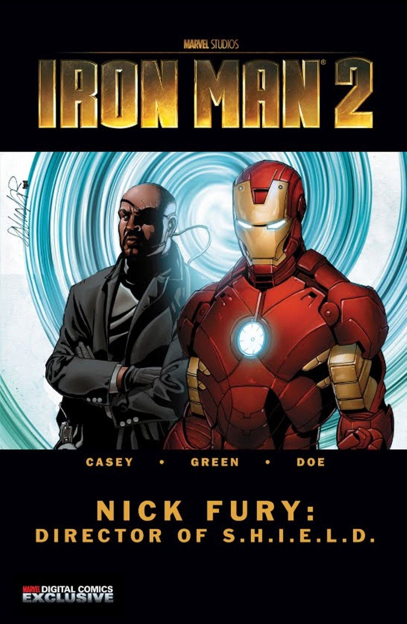 Portada ampliada de Nick Furia - Director de Shield