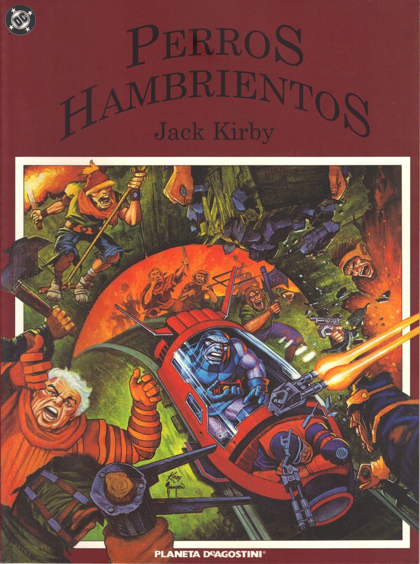 Portada ampliada de Perros Hambrientos de Jack Kir