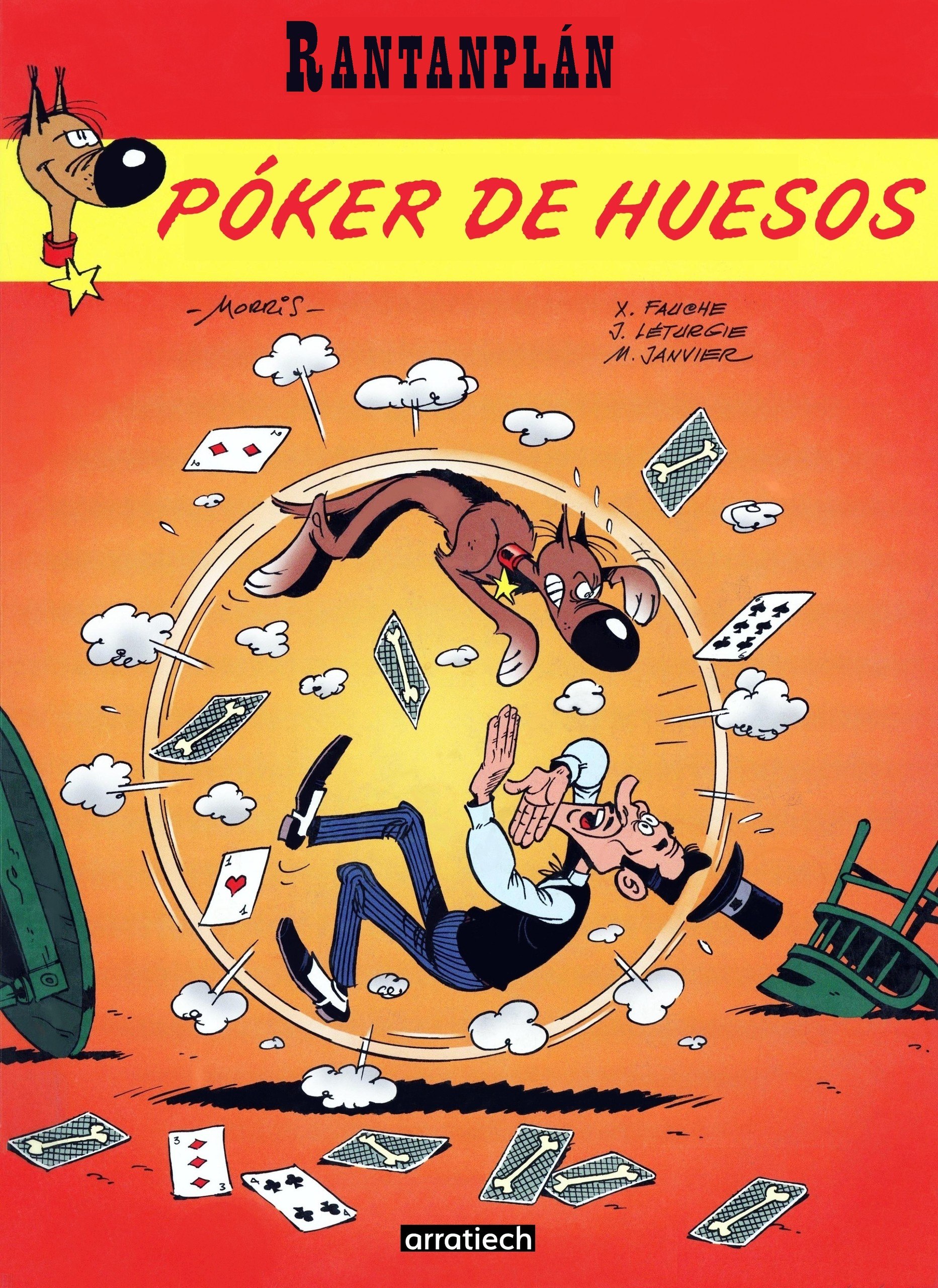 Portada ampliada de Rantanplan 20 - Poker de huesos (