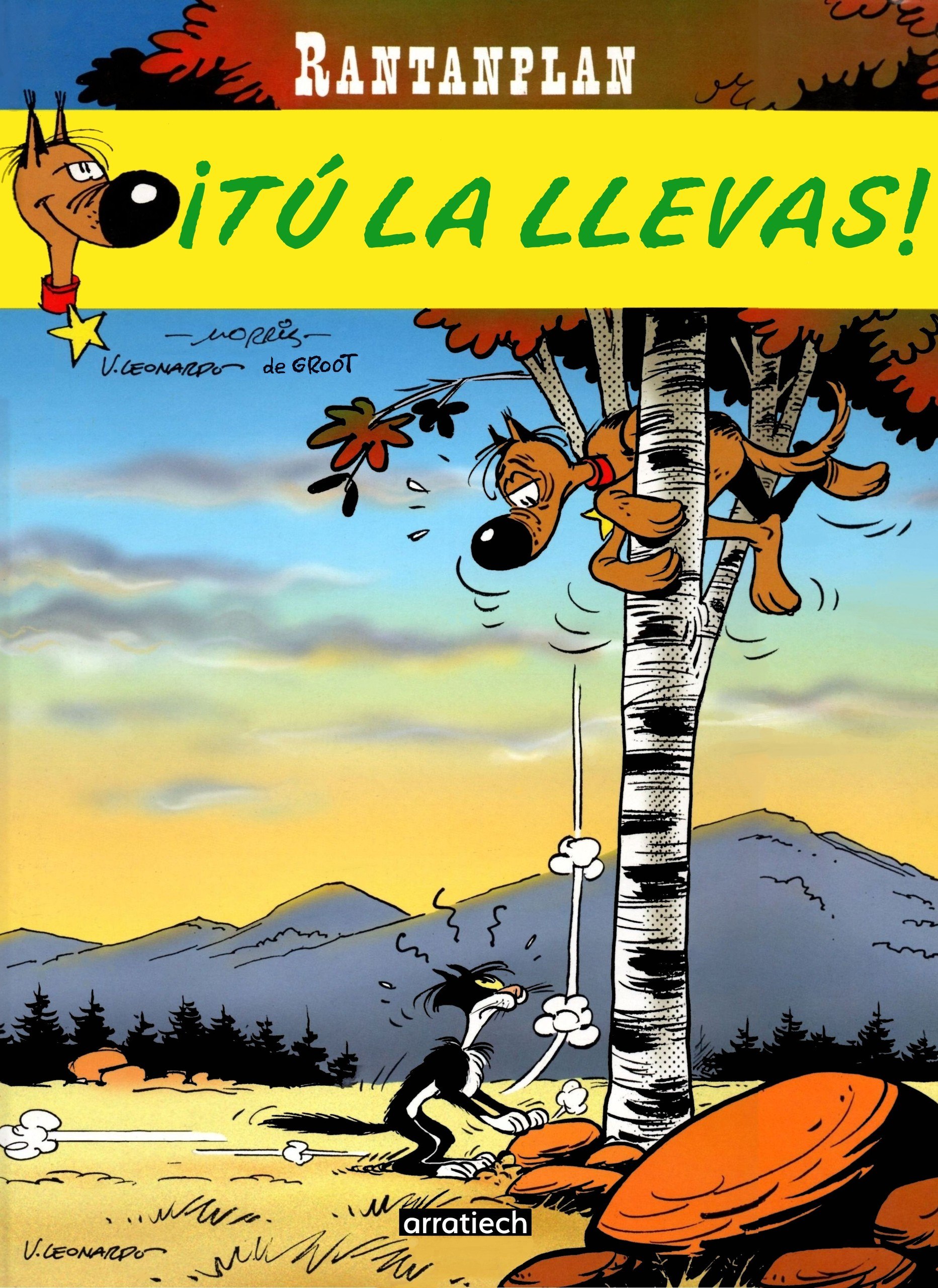 Portada ampliada de Rantanplan HS2 - ¡Tu la llevas! (