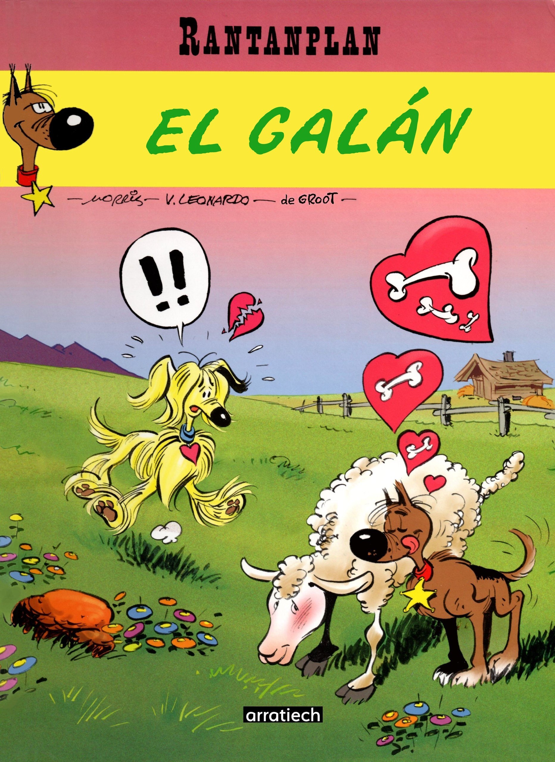 Portada ampliada de Rantanplan HS4 - El galan(