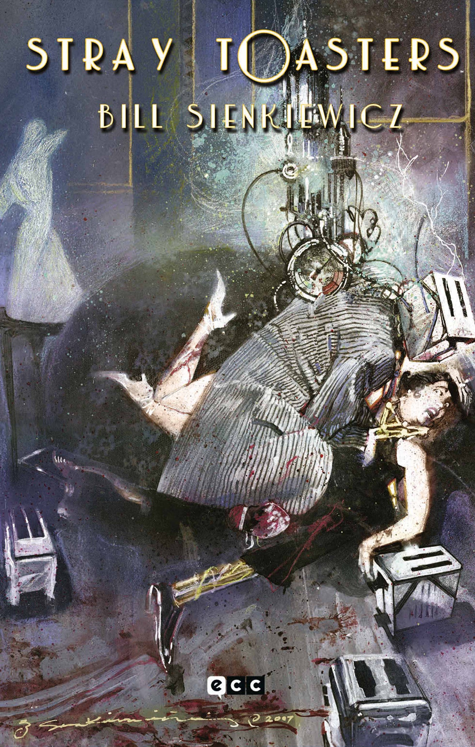 Portada ampliada de Stray.Toasters - .Bill.Sienkiewicz.(jbabylon5)