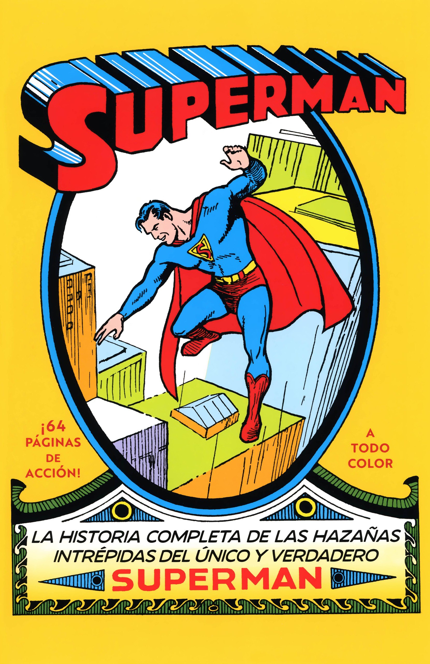Portada ampliada de Superman No.1 (1939)