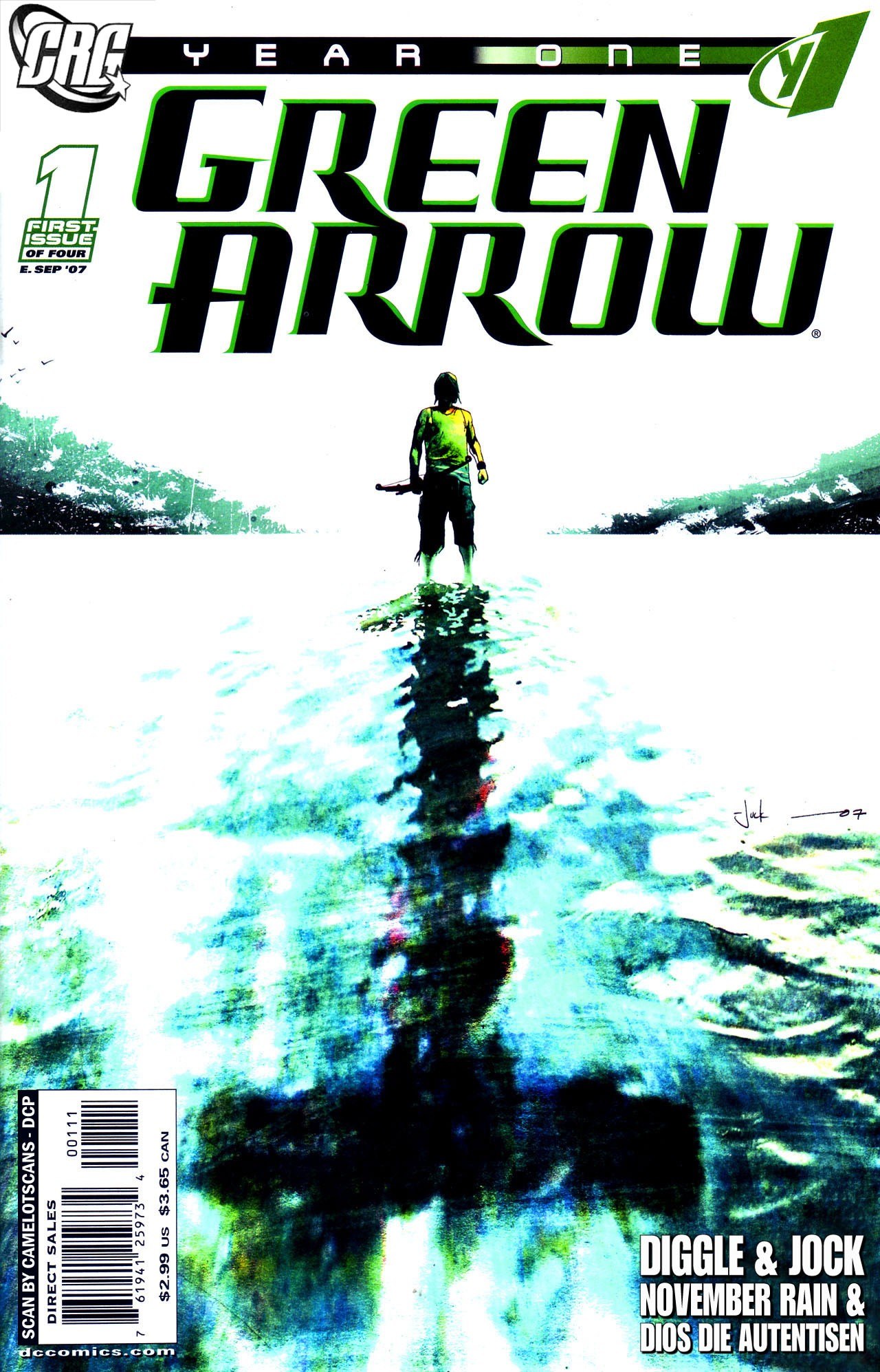 Portada ampliada de Green Arrow