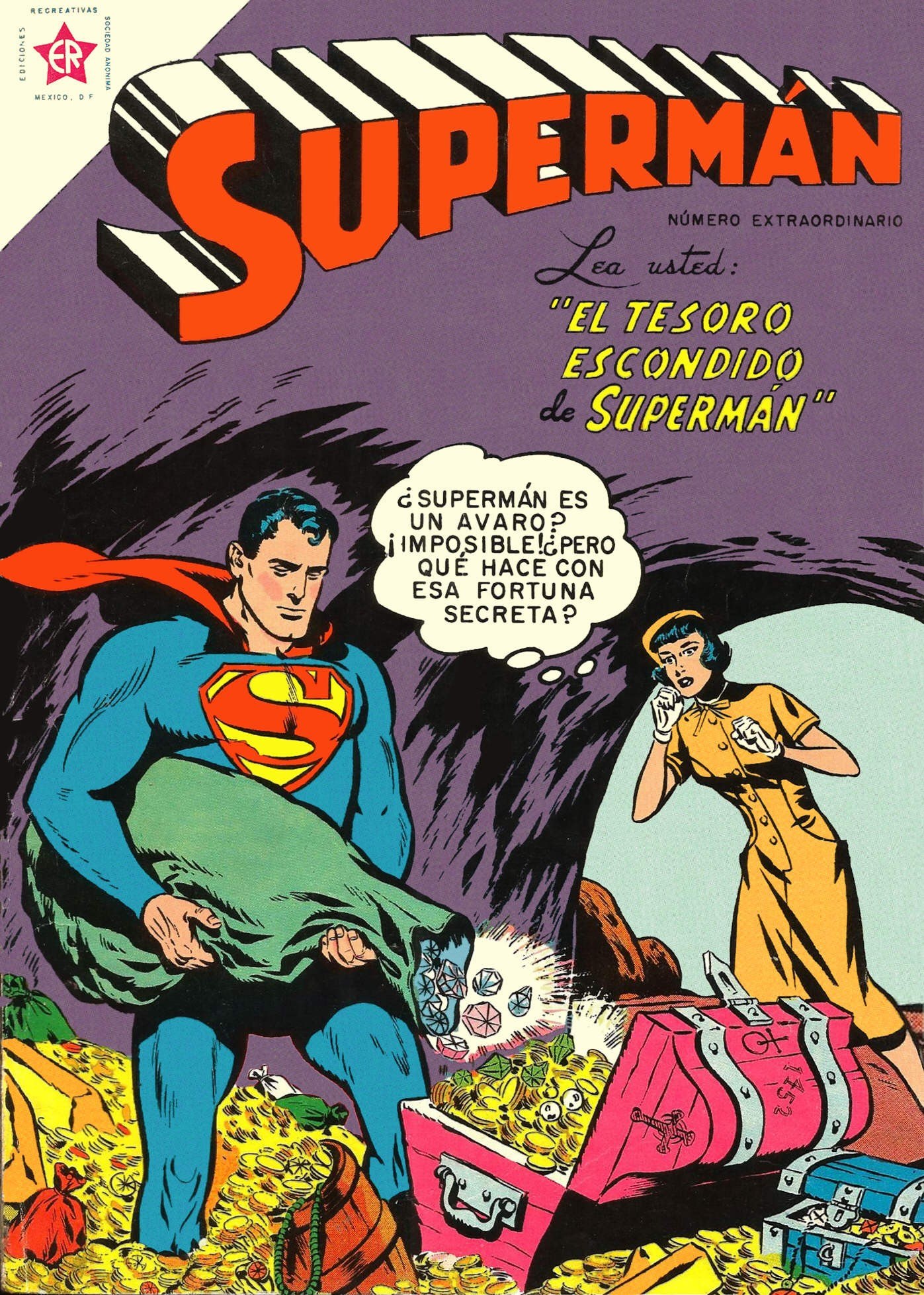 Portada ampliada de SUPERMAN