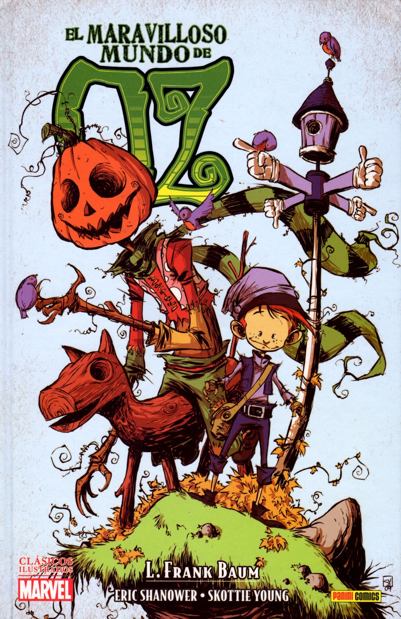 Portada ampliada de EL MARAVILLOSO MUNDO DE OZ