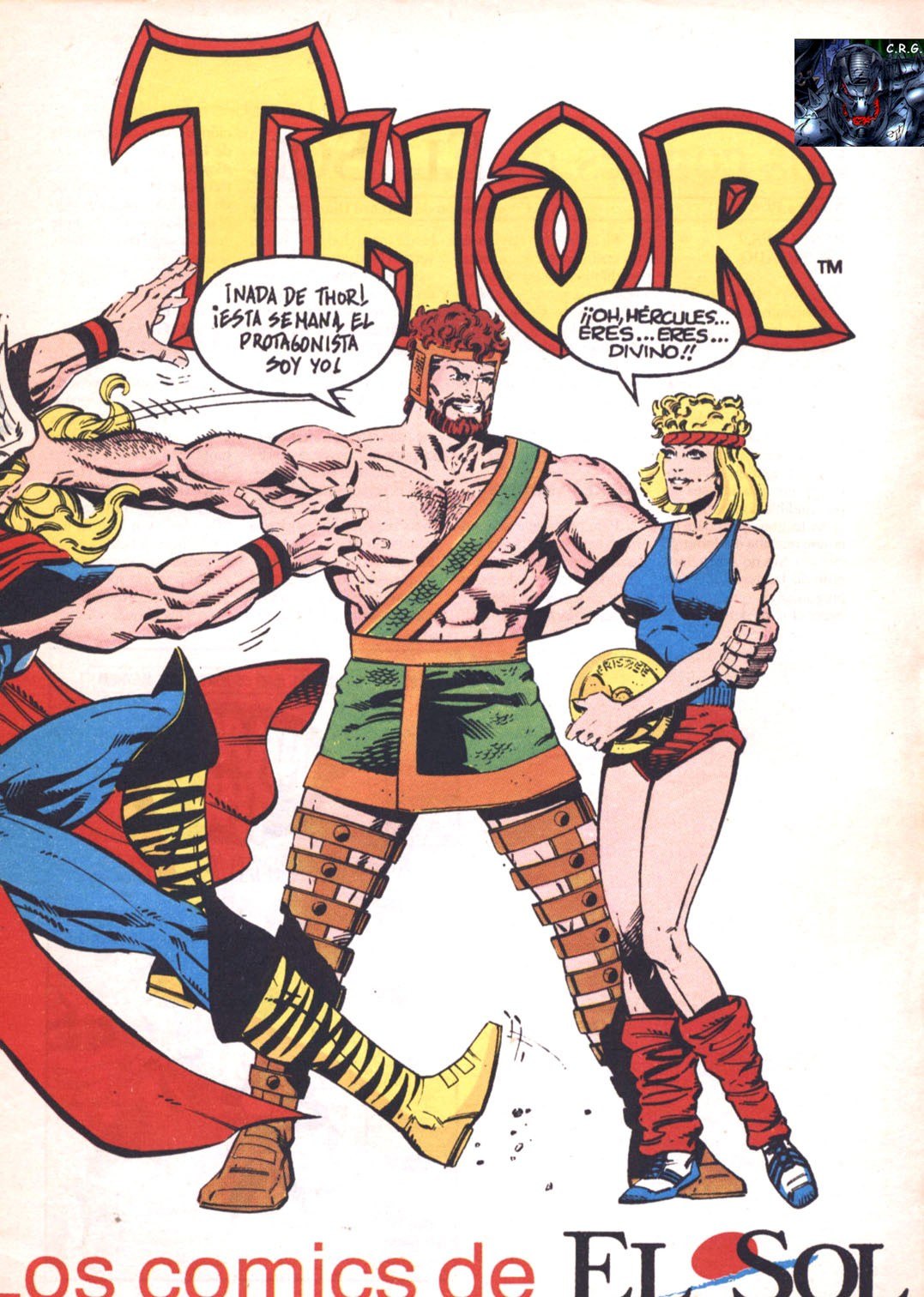 Portada ampliada de THOR