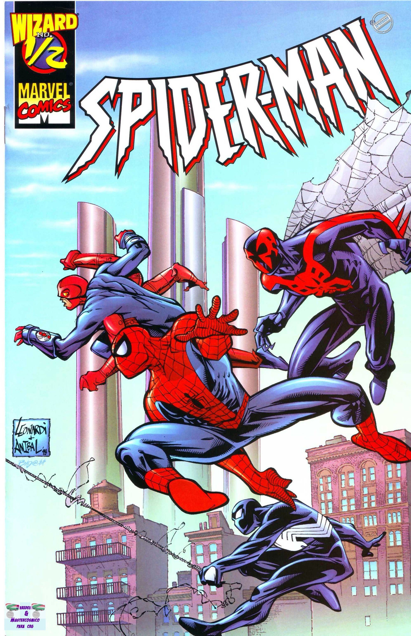 Portada ampliada de SPIDERMAN
