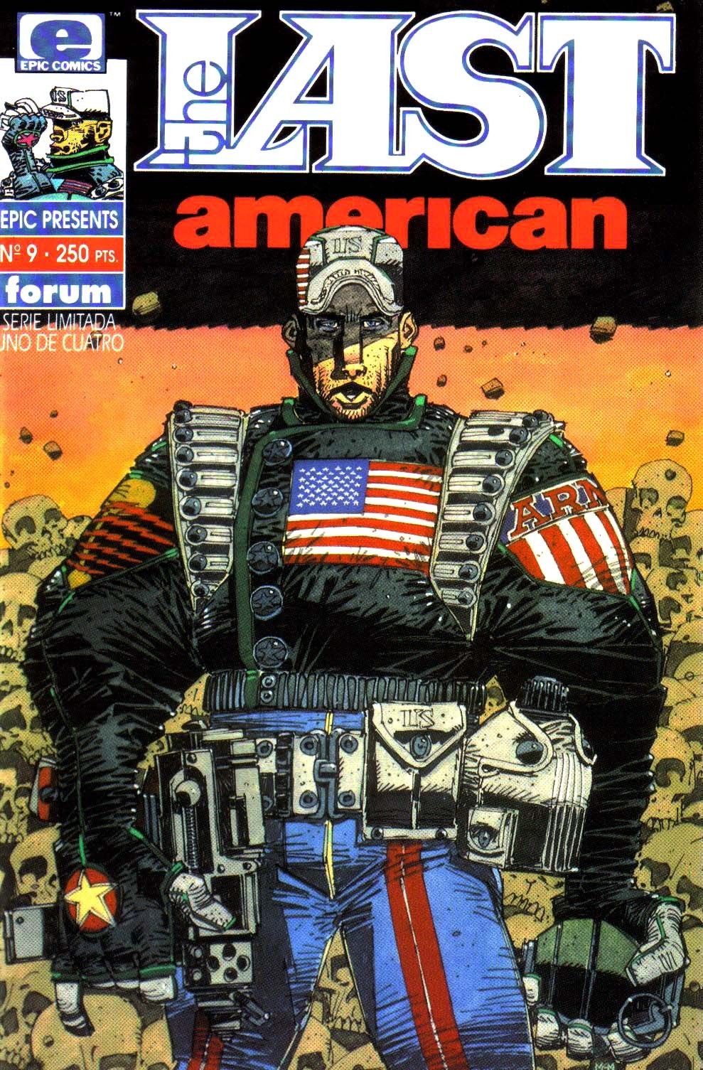 Portada ampliada de the LAST american