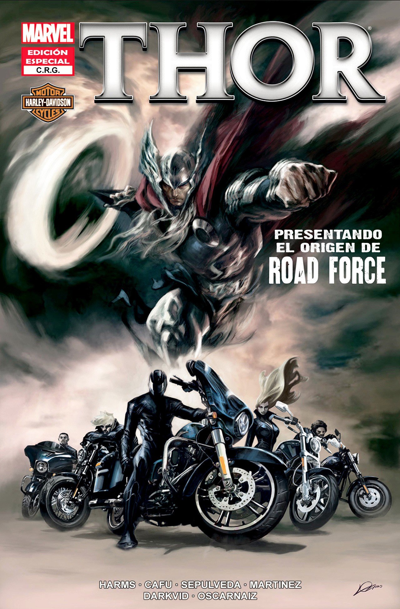 Portada ampliada de THOR