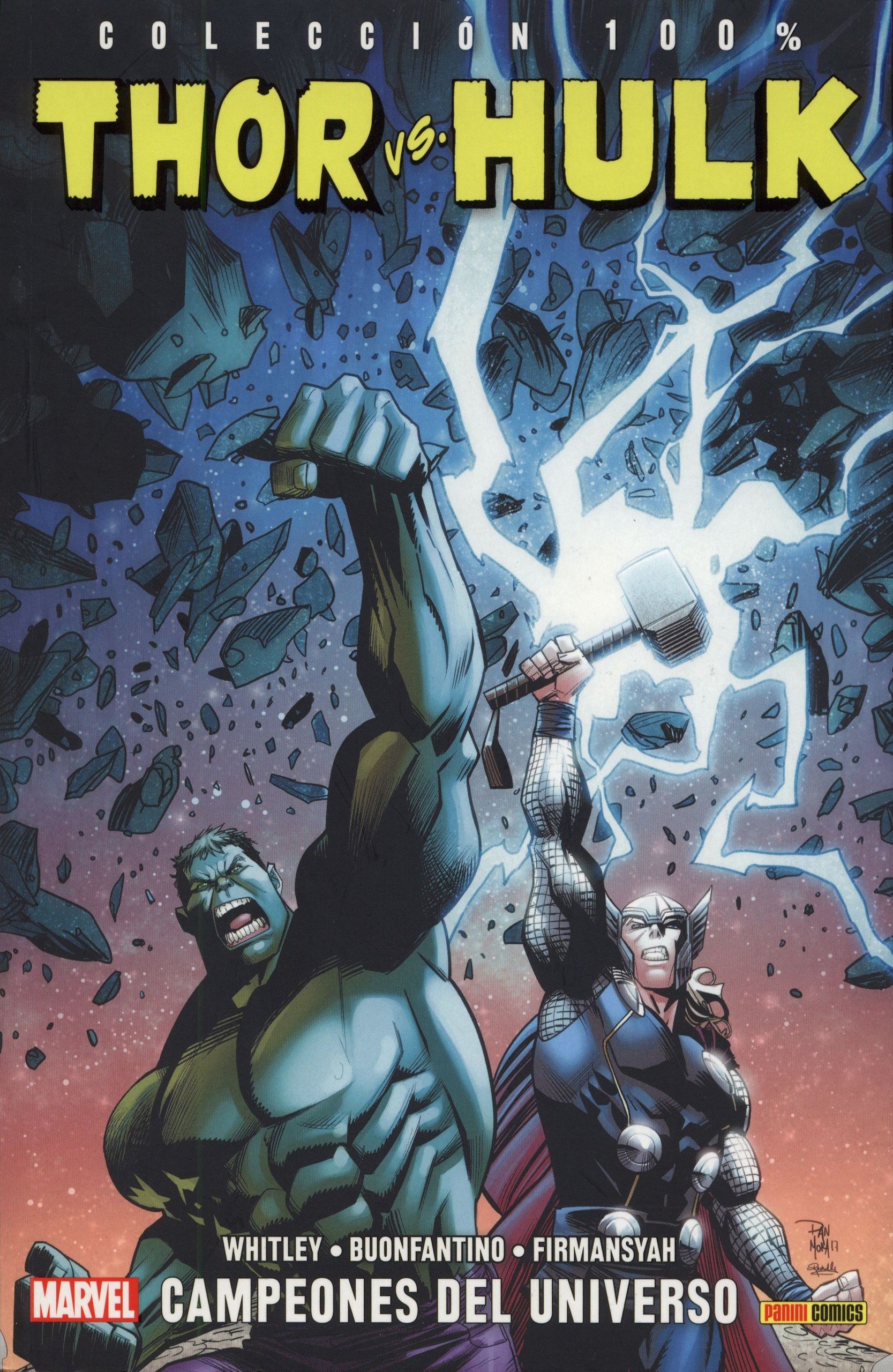 Portada ampliada de THOR vs. HULK