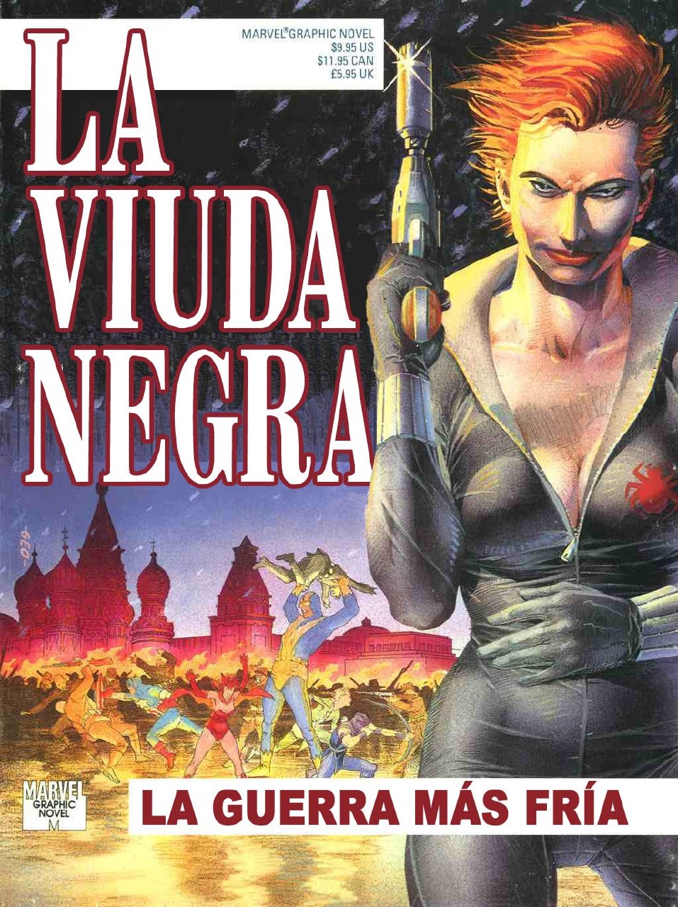 Portada ampliada de LA VIUDA NEGRA