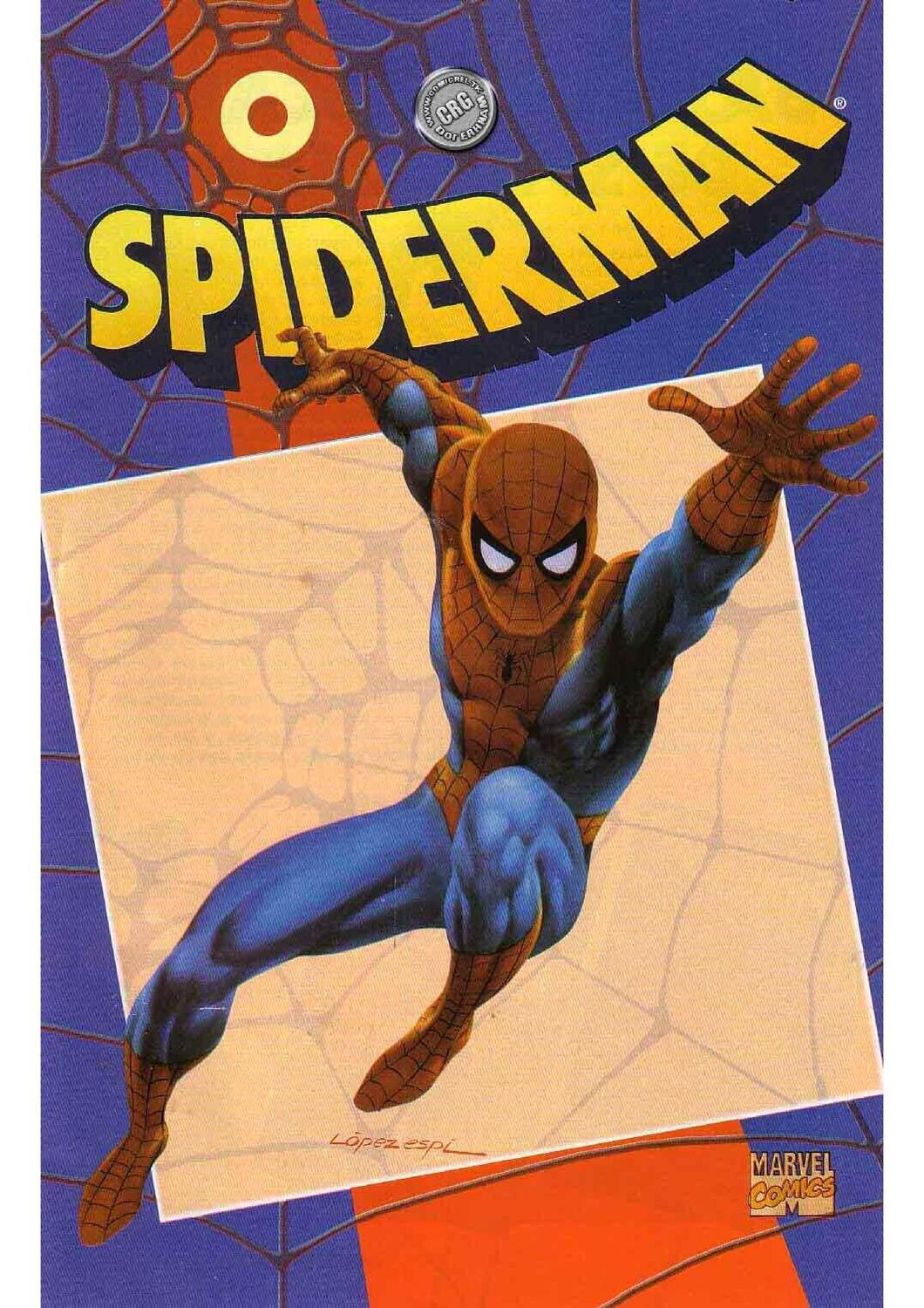 Portada ampliada de SPIDERMAN