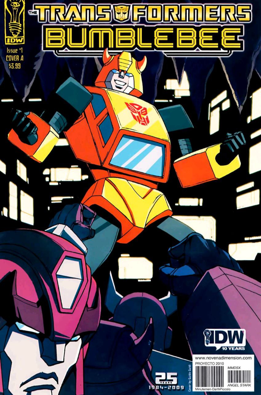 Portada ampliada de TRANSFORMERS BUMBLEBEE