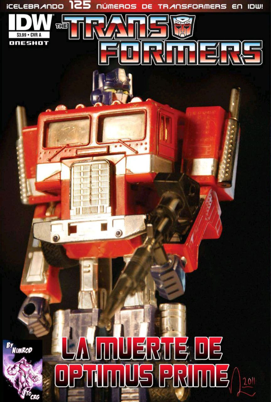 Portada ampliada de TRANSFORMERS