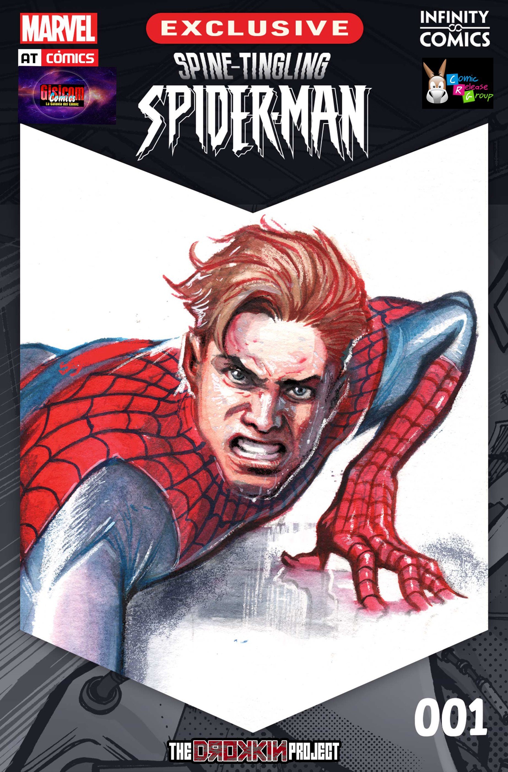 Portada ampliada de Spine-Tingling Spiderman