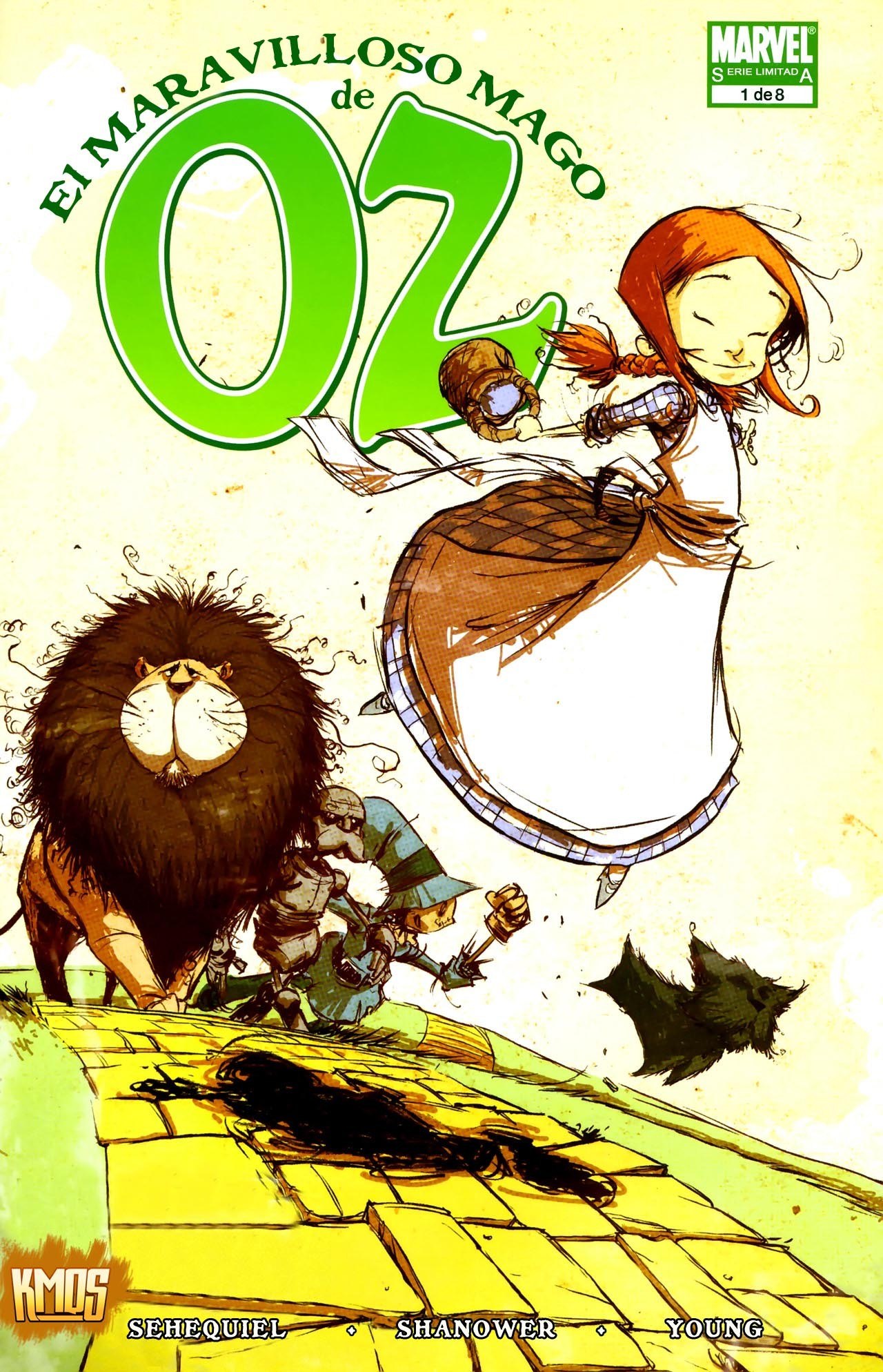 Portada ampliada de El Maravilloso Mago de Oz