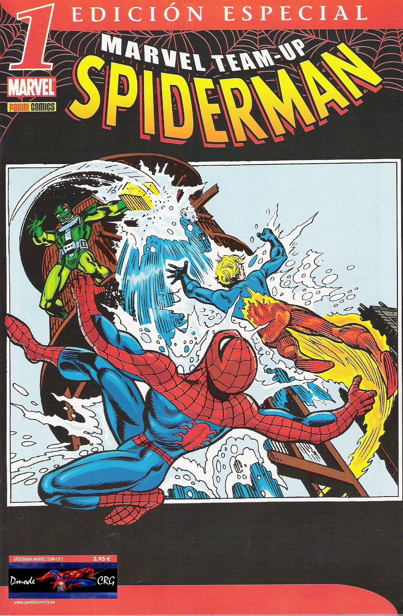 Portada ampliada de MARVEL TEAM-UP SPIDERMAN