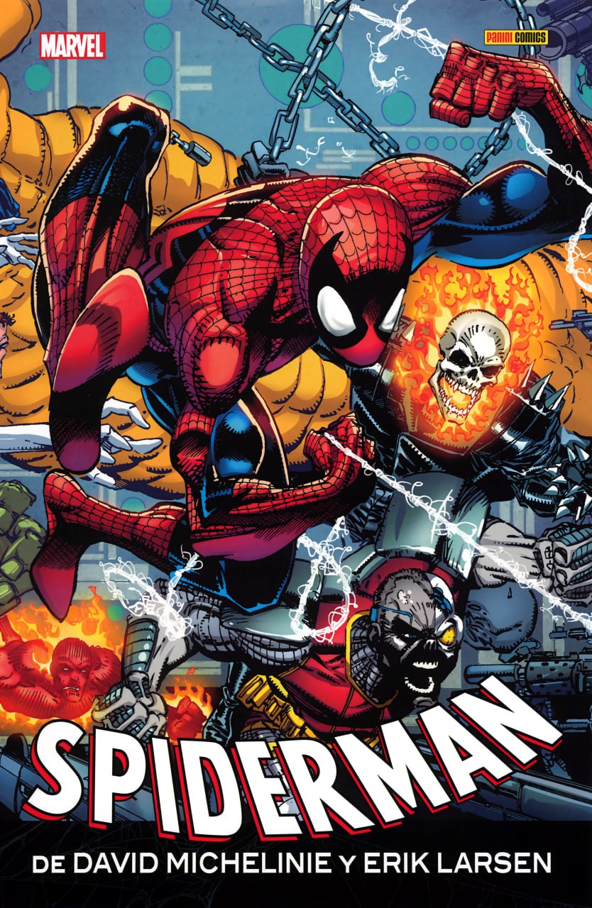 Portada ampliada de SPIDERMAN