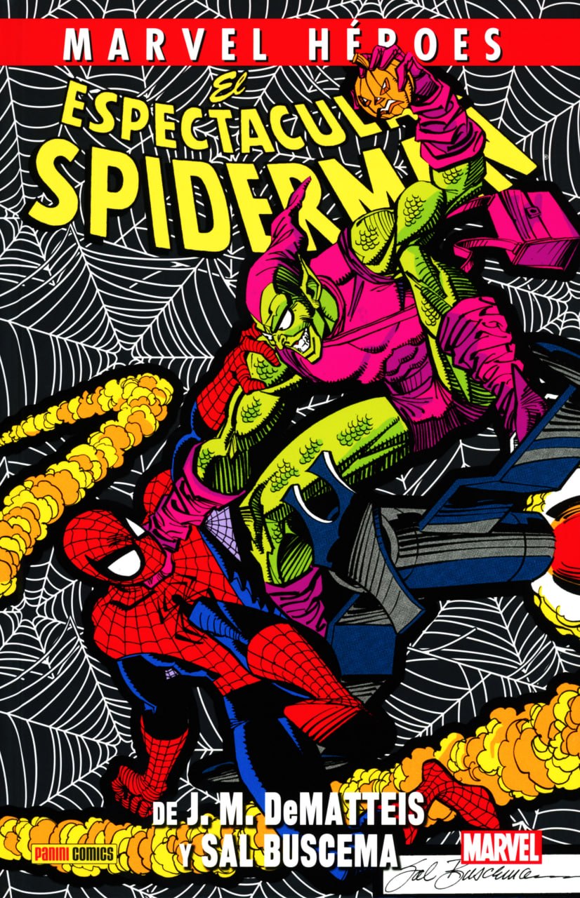 Portada ampliada de MARVEL HEROES ESPECTACULAR SPIDER-MAN