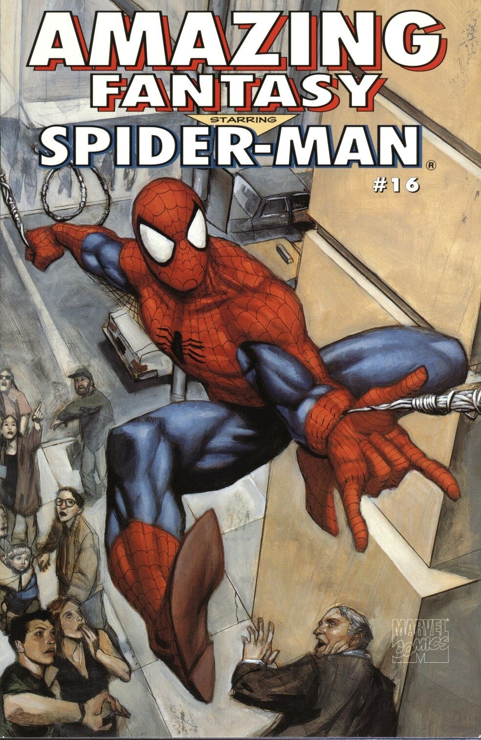 Portada ampliada de AMAZING FANTASY STARRING SPIDER-MAN #