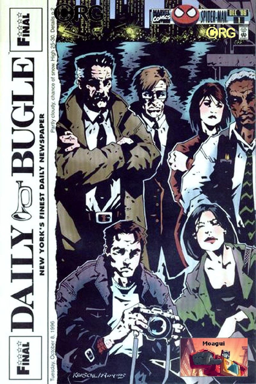 Portada ampliada de Daily Bugle: Final
