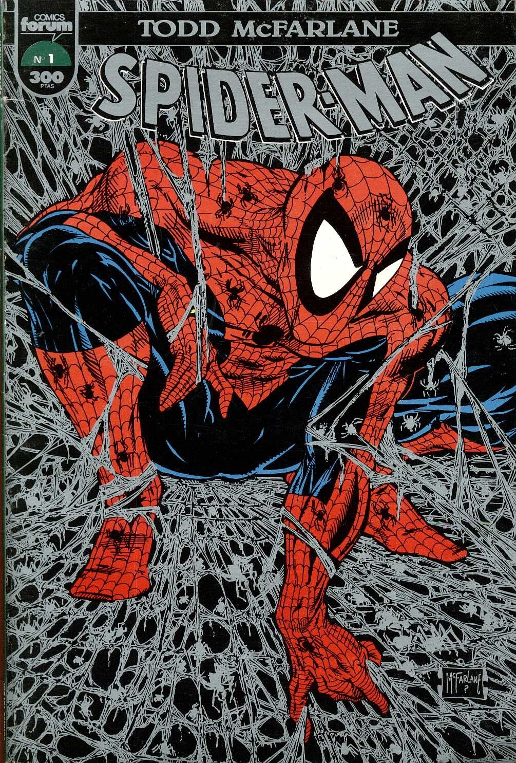 Portada ampliada de SPIDER-MAN