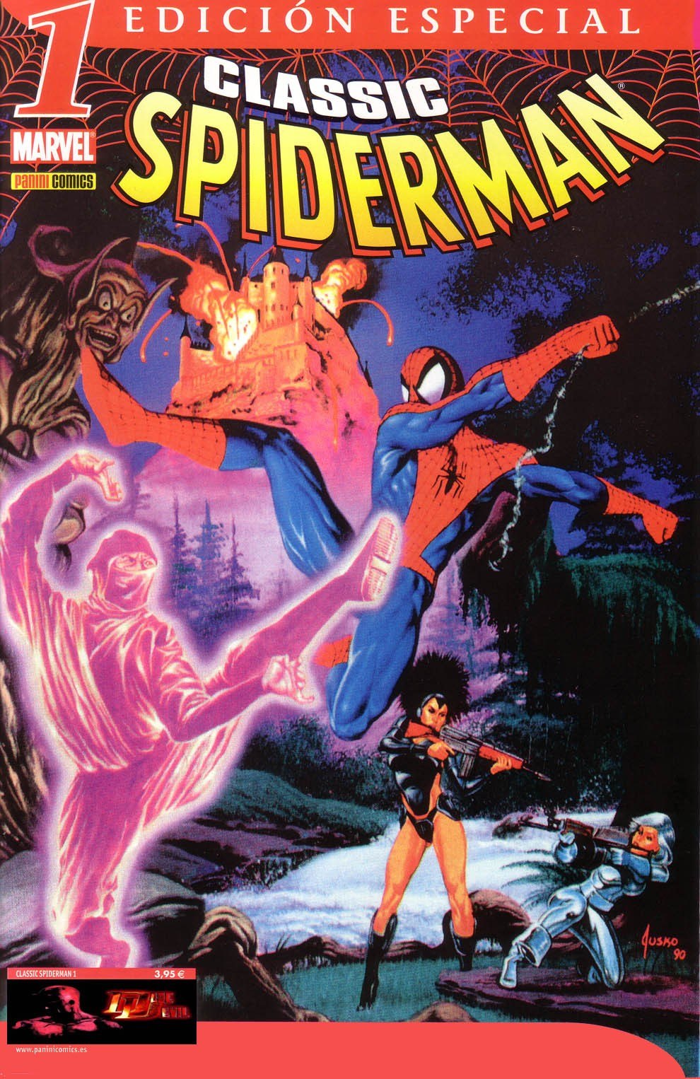 Portada ampliada de CLASSIC SPIDERMAN